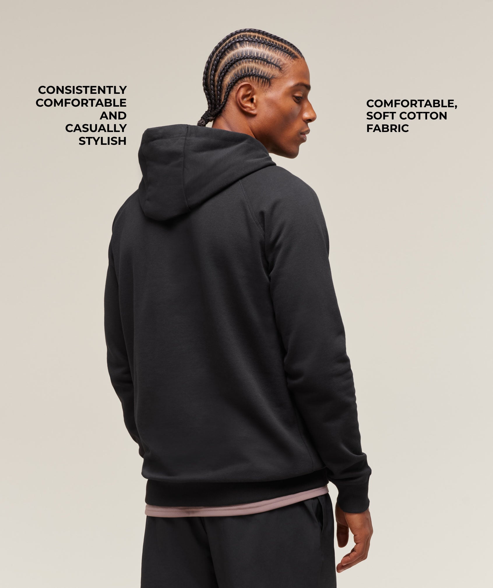 Gymshark Crest Hoodie - Black