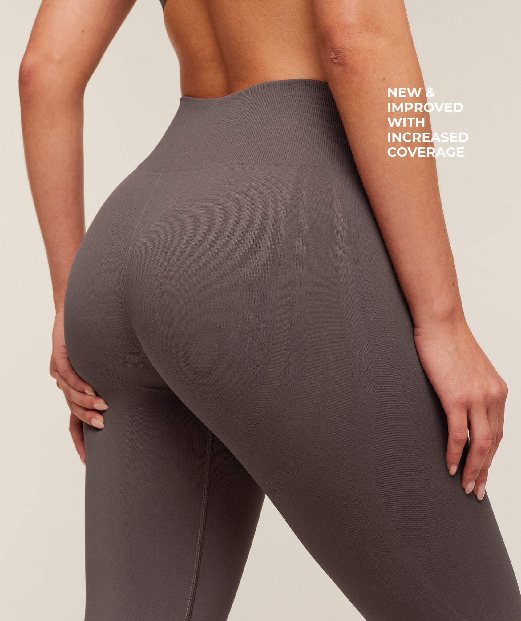 Gymshark Everyday Seamless Flared Legging 2.0 - Cool Brown