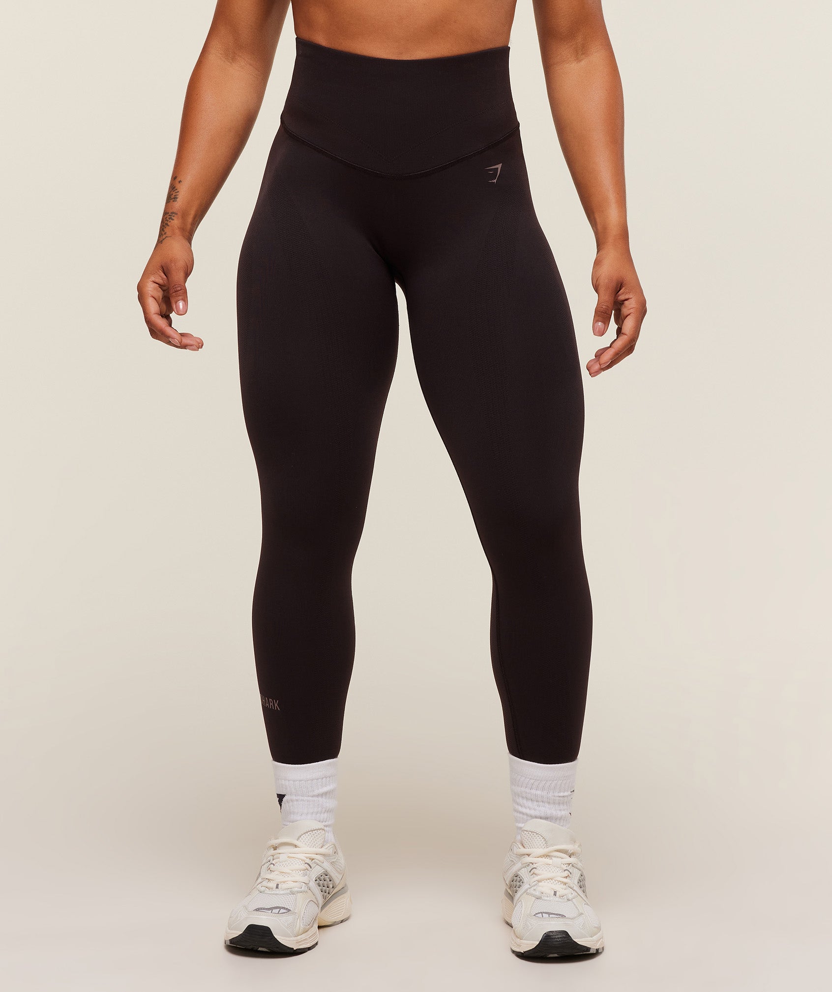 Gymshark Activate Seamless Leggings - Plum Brown