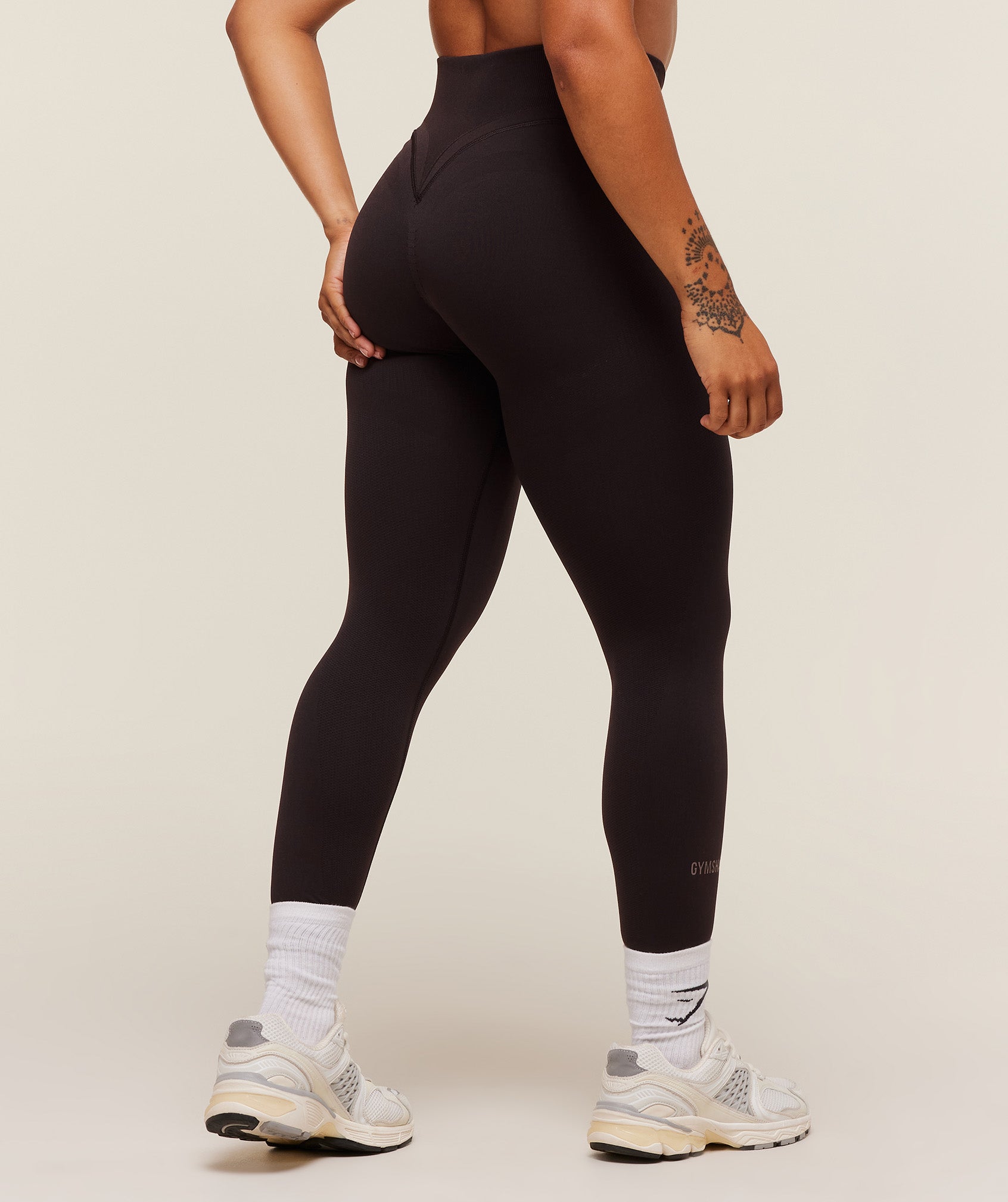 Gymshark Activate Seamless Leggings - Plum Brown