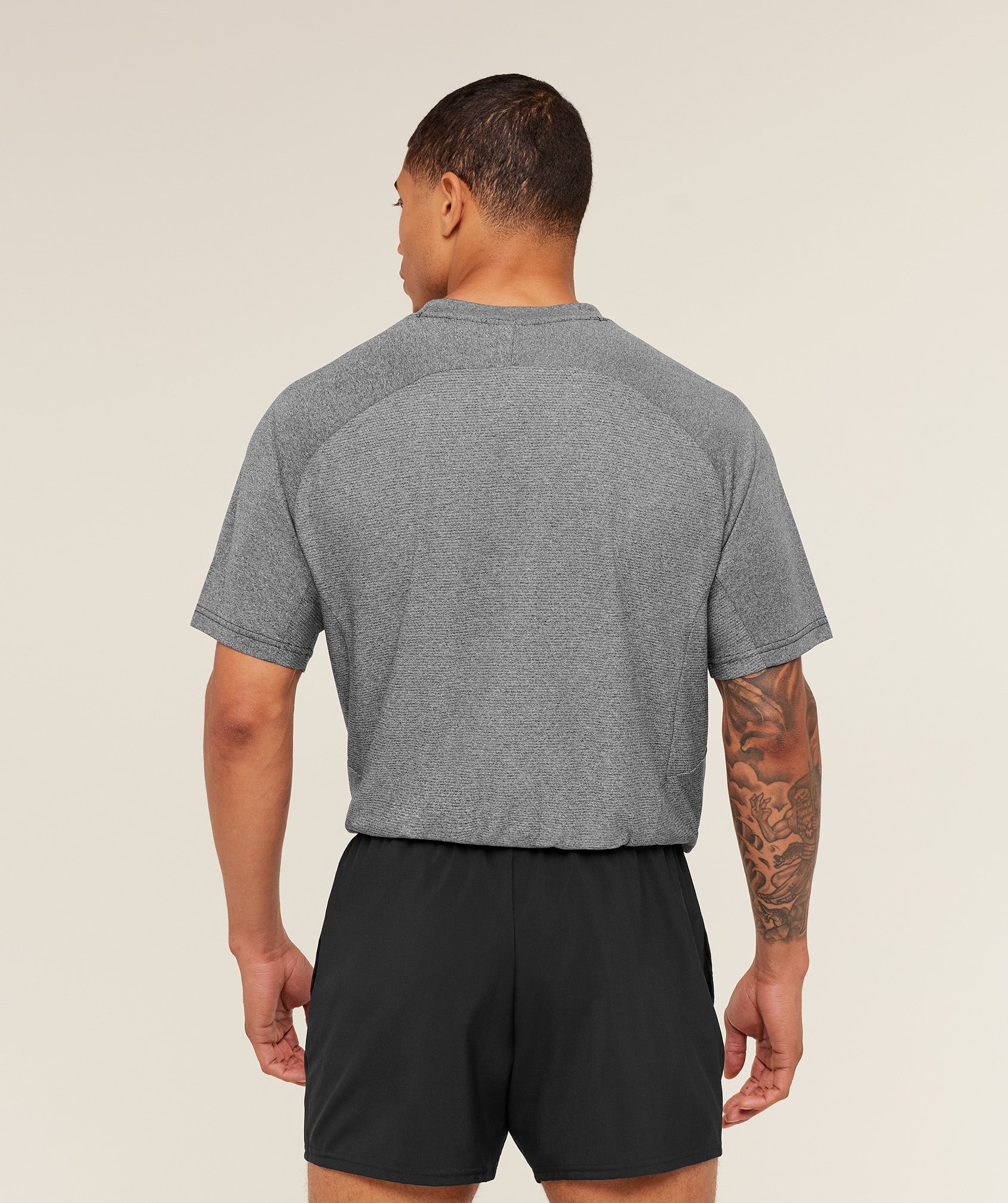 Gymshark Weekend T-Shirt - Black/Onyx Grey