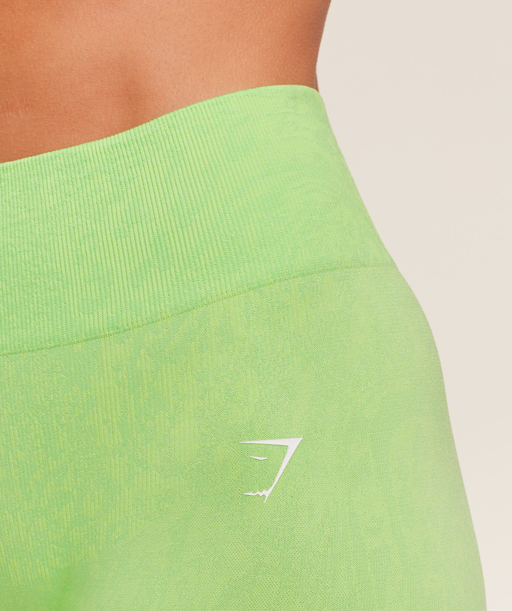 Gymshark Adapt Animal X Whitney Leggings - Energy Gelato Green / Sorbet Yellow