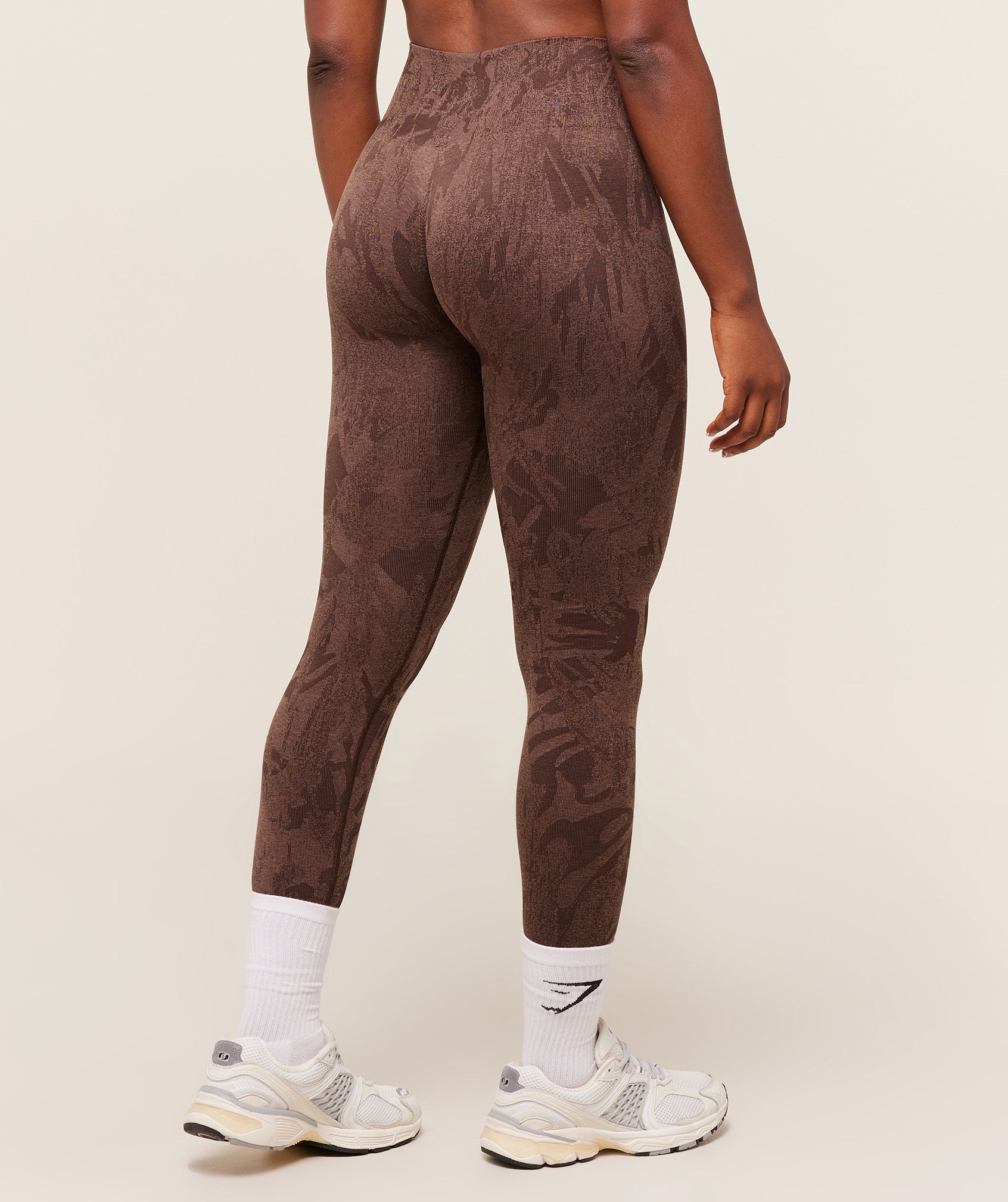 Gymshark Adapt Camo Seamless Leggings - Archive Brown/Soft Brown