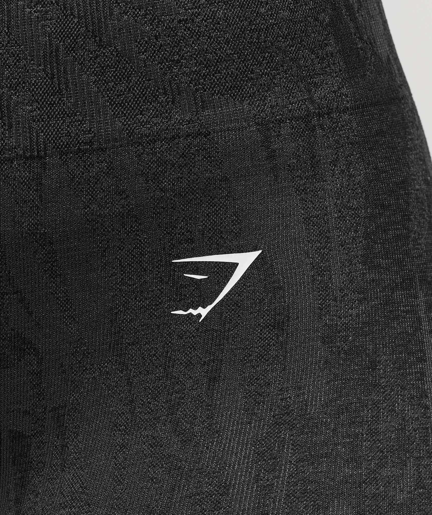 Gymshark Adapt Camo Seamless Leggings - Asphalt Grey/Black