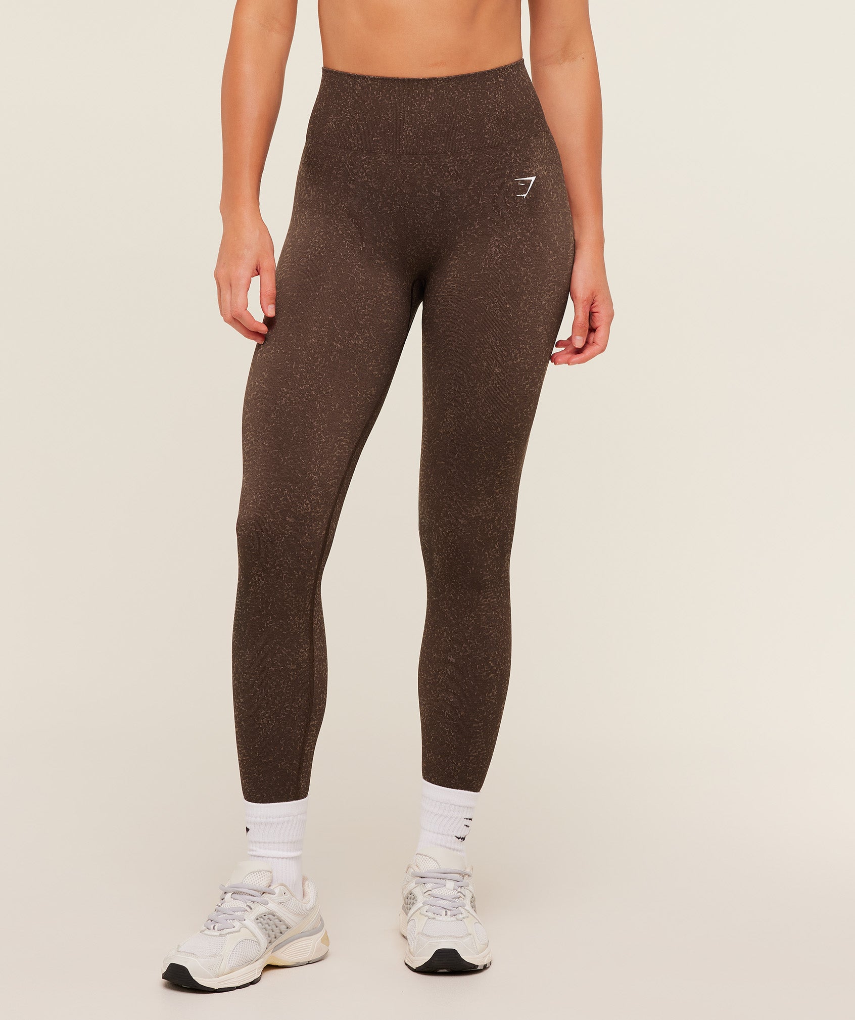 Gymshark Adapt Fleck x Whitney Leggings - Archive Brown/Lifestyle Brown