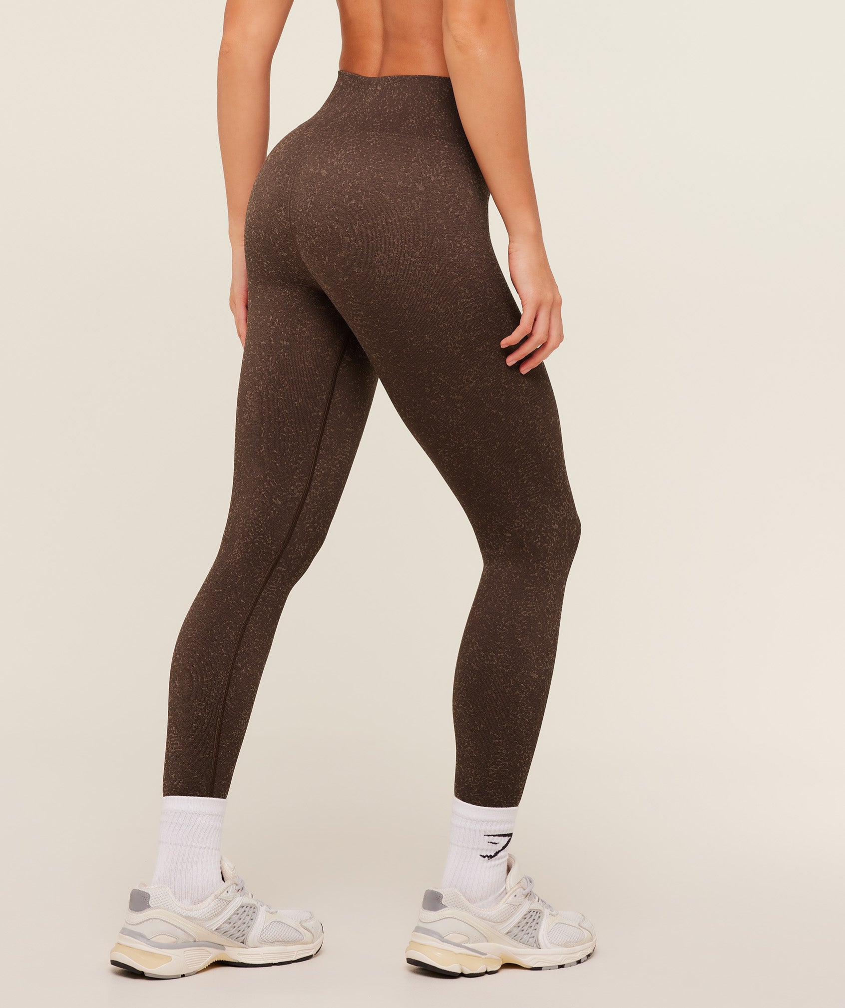 Gymshark Adapt Fleck x Whitney Leggings - Archive Brown/Lifestyle Brown