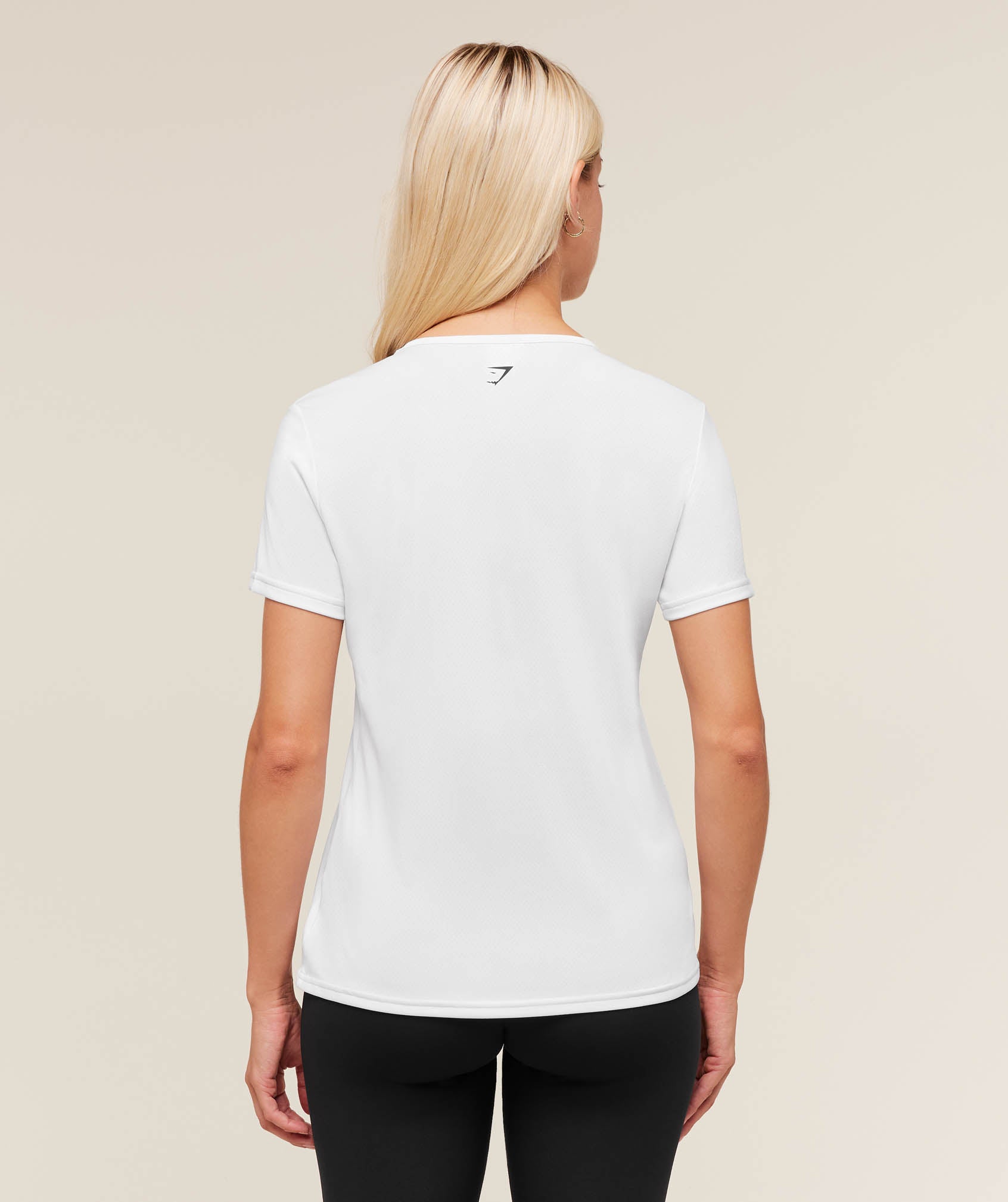 Gymshark Wordmark Graphic T-Shirt - White