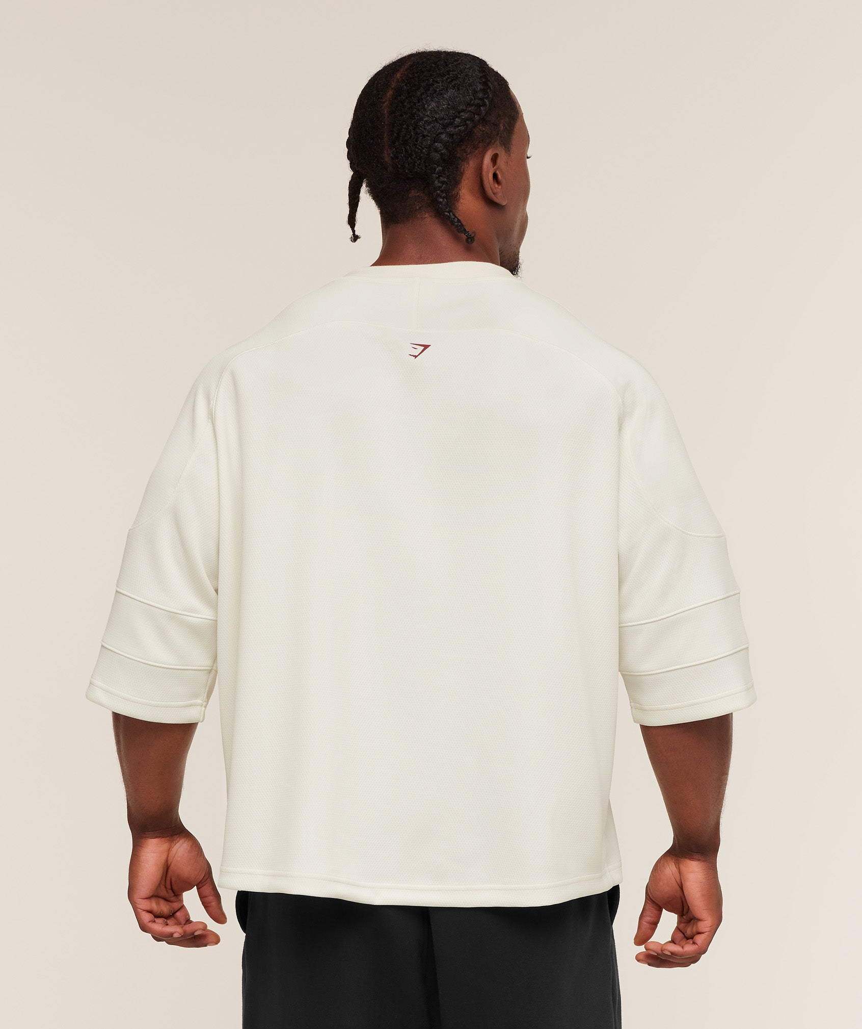 Gymshark American Football Jersey - Soft White