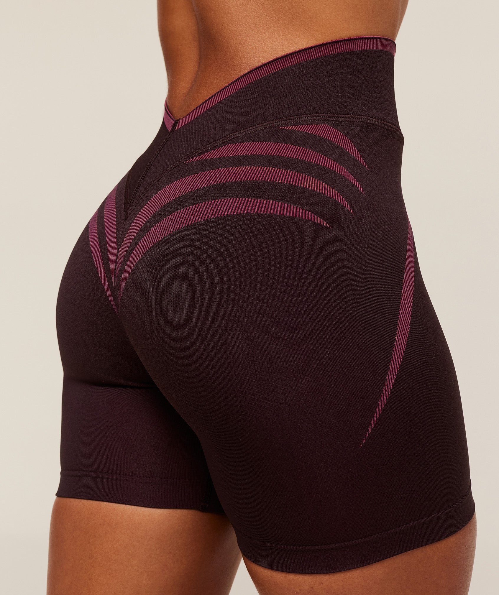 Gymshark Apex Lift Seamless Short - Cherry Purple/Build Pink