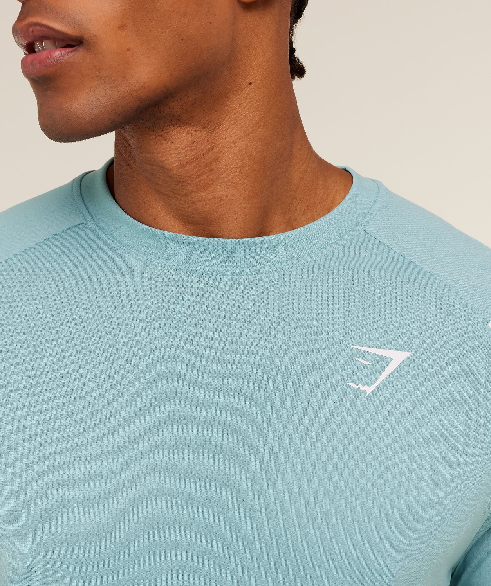 Gymshark Arrival Contrast T-Shirt - Flow Blue / Storm Blue