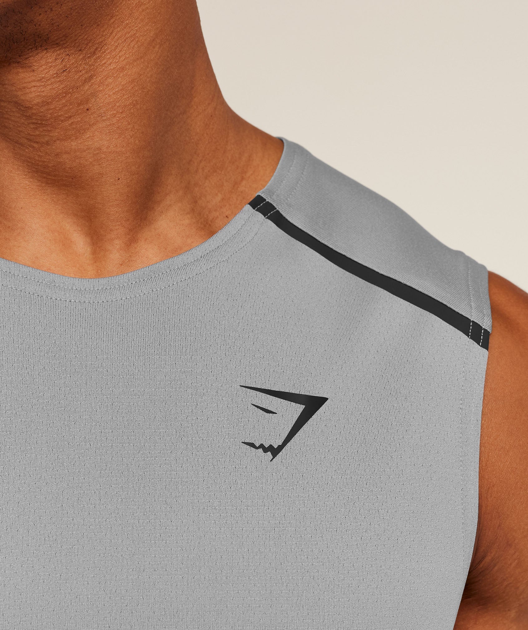 Gymshark Arrival Contrast Tank - Smokey Grey / Onyx Grey