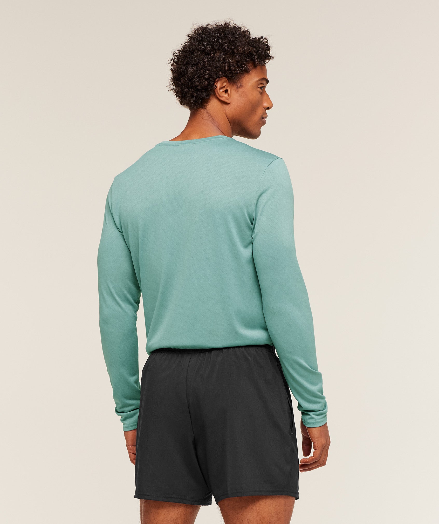 Gymshark Arrival Long Sleeve T-Shirt - Muted Teal