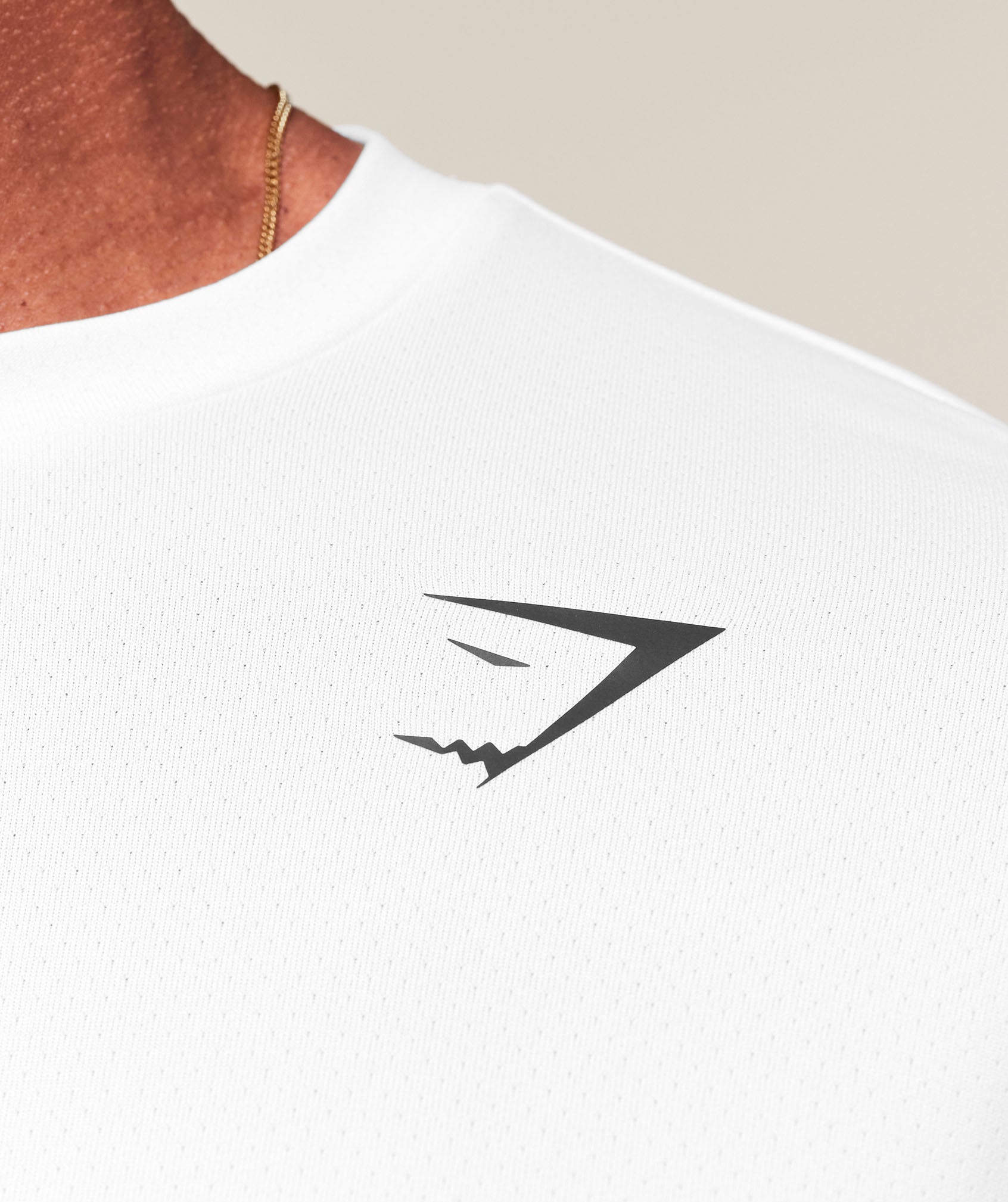 Gymshark Arrival Oversized Long Sleeve T-Shirt - White