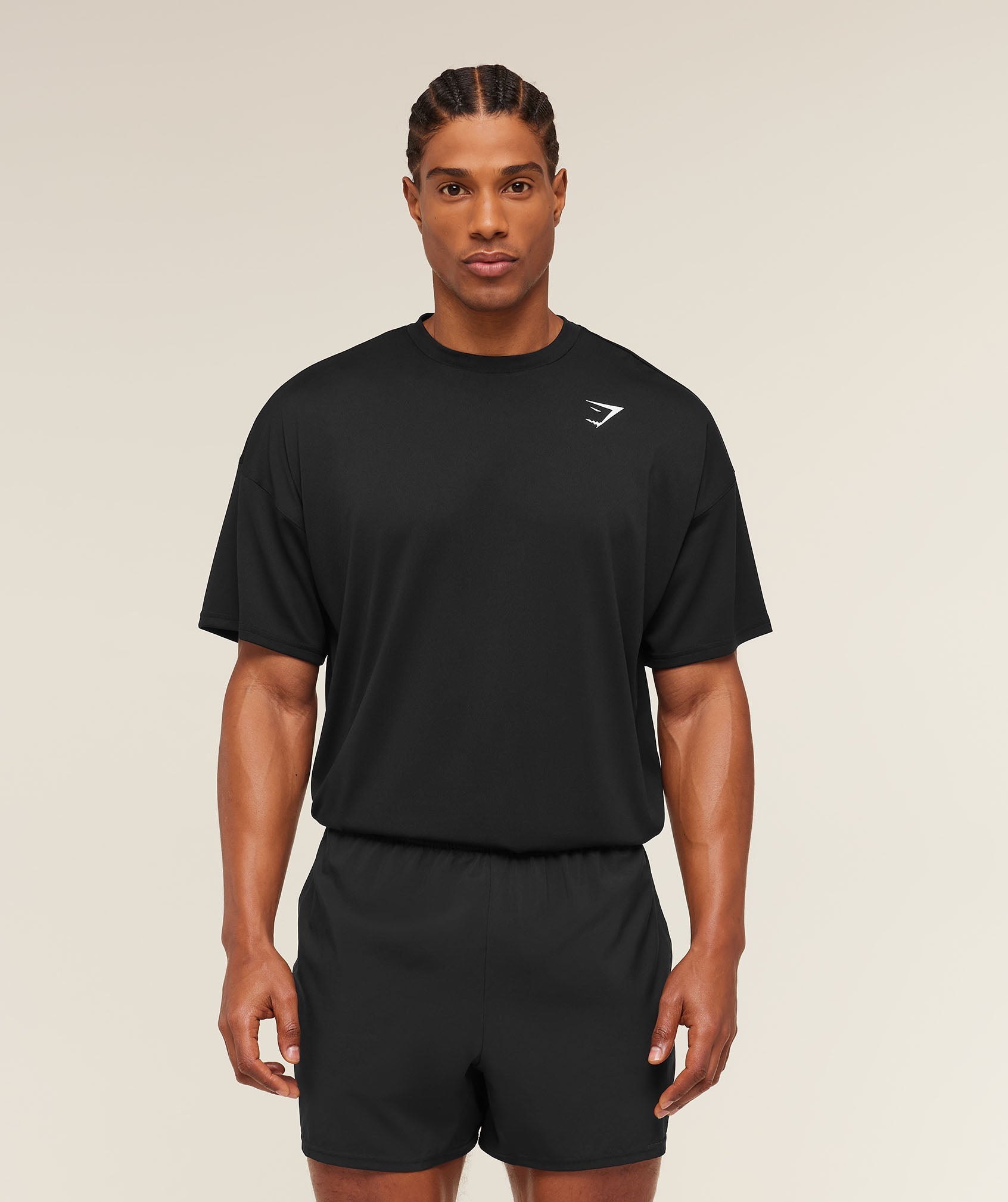 Gymshark Oversized Performance T-Shirt - Black