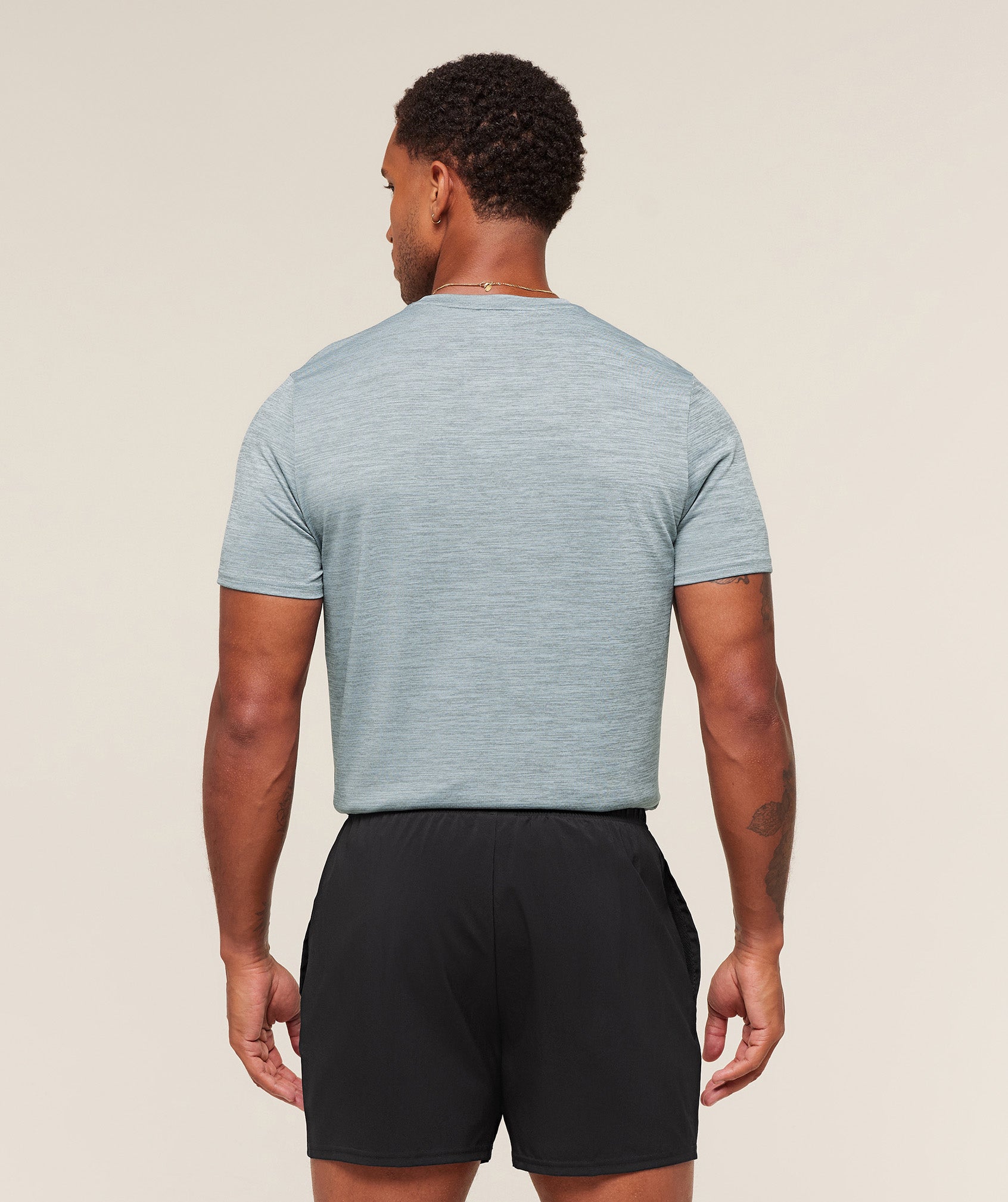 Gymshark Arrival T-Shirt - Smoke Blue/Denim Grey