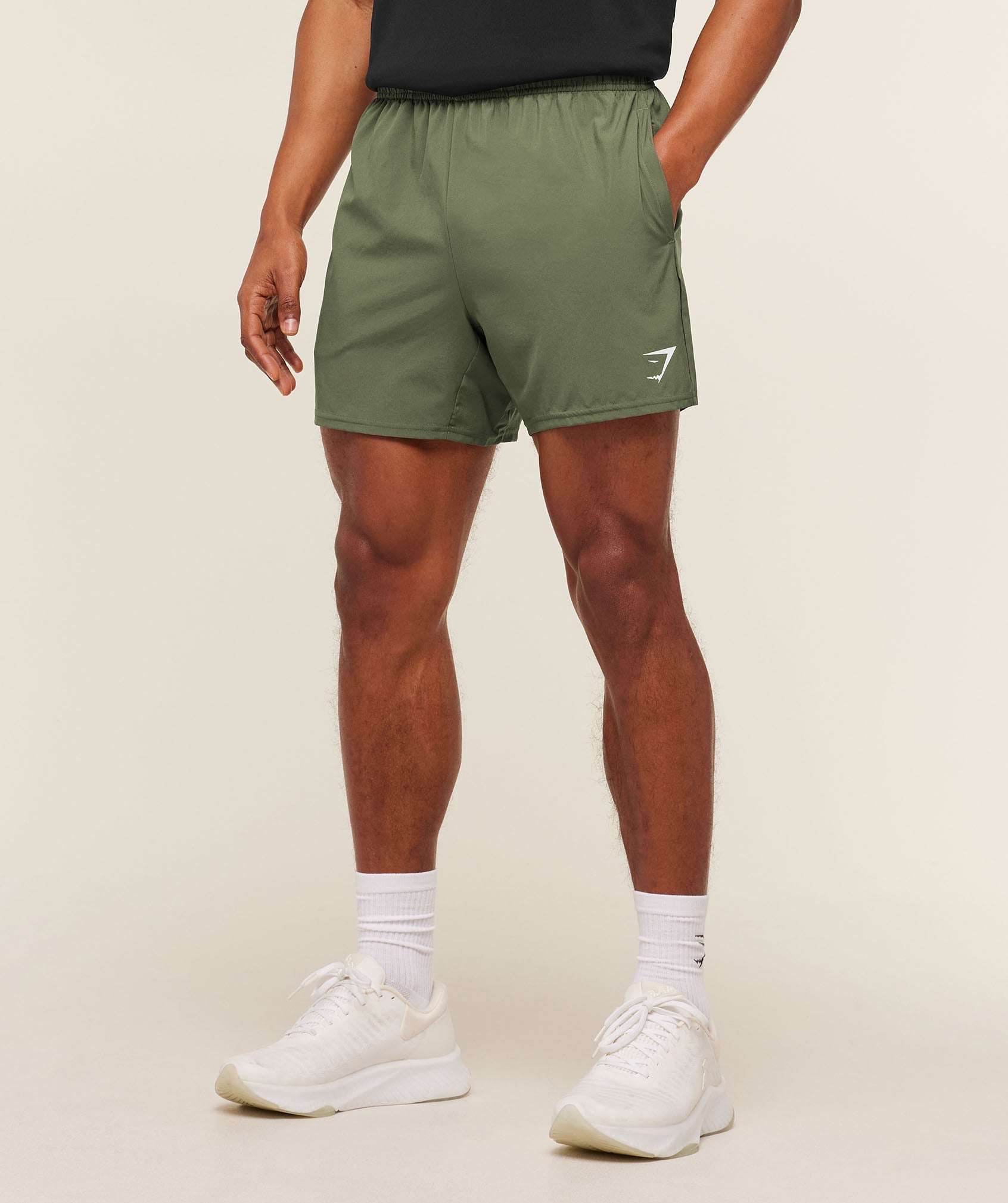 Gymshark Arrival 5" Shorts - Core Olive