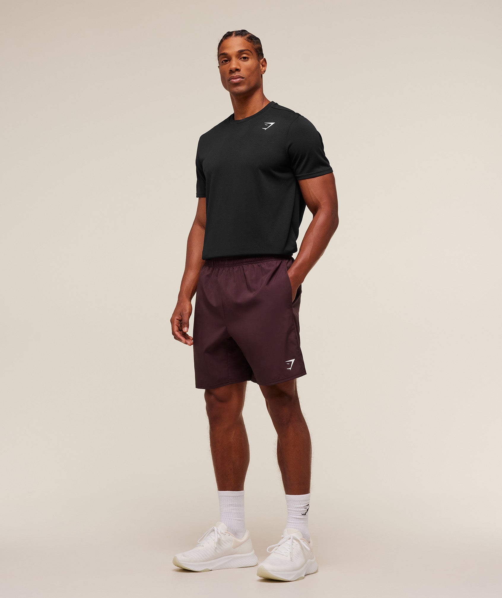 Gymshark Arrival 7" Shorts - Cherry Purple