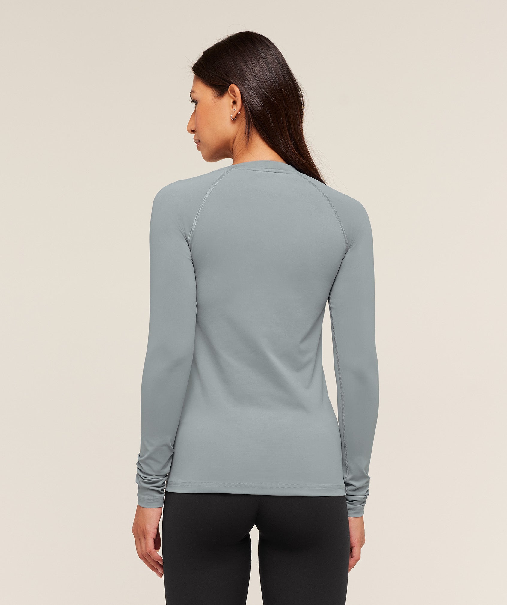 Gymshark Training Baselayer Long Sleeve Top - Denim Grey