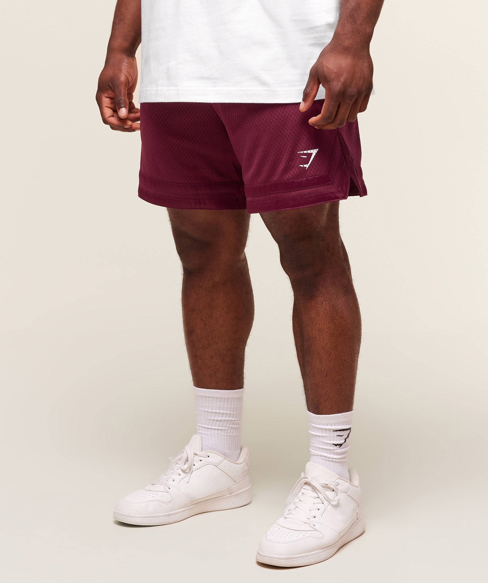 Gymshark Campus Mesh Shorts - Strong Pink