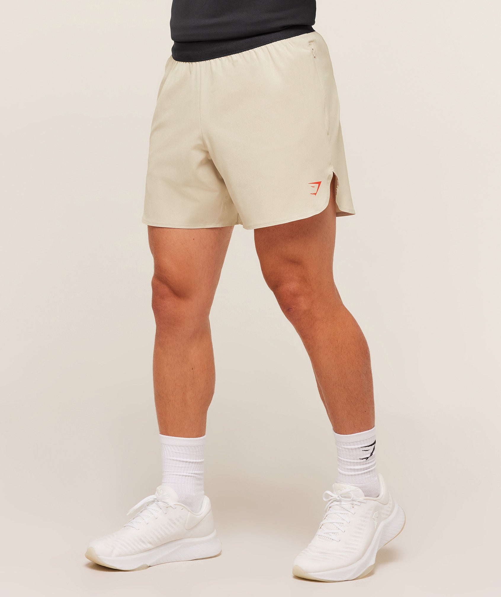 Gymshark Fit Repeat 6" Shorts - Pebble Grey