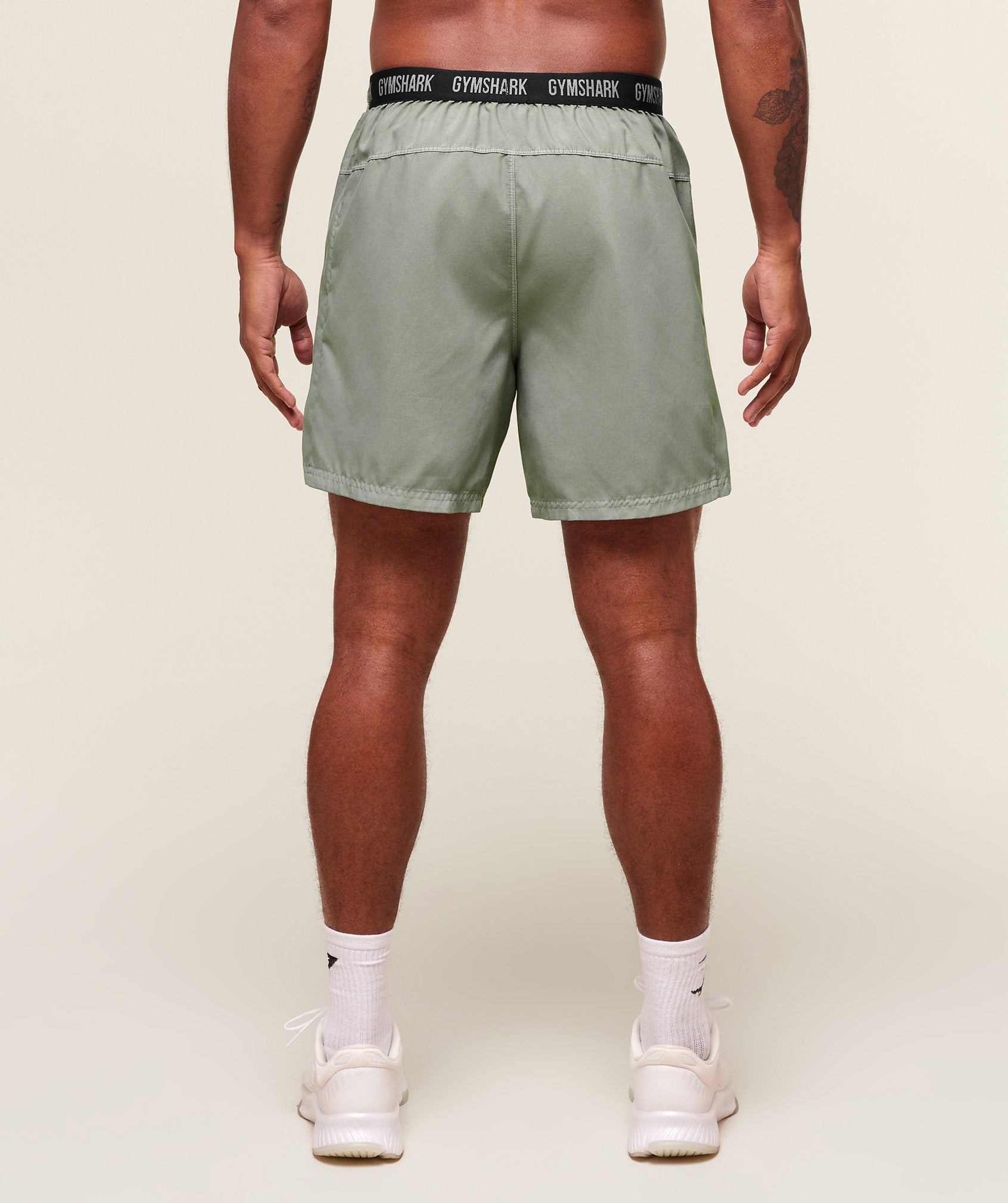 Gymshark Fit Light 7" Shorts - Strength Green