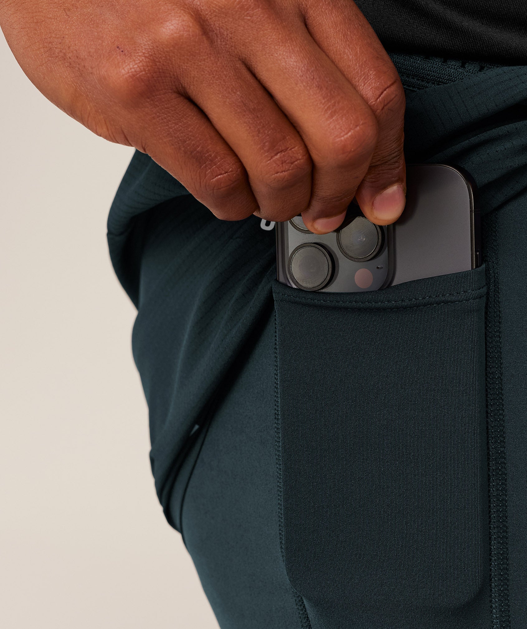 Gymshark Running 4" 2in1 Shorts - Deep Petrol Blue
