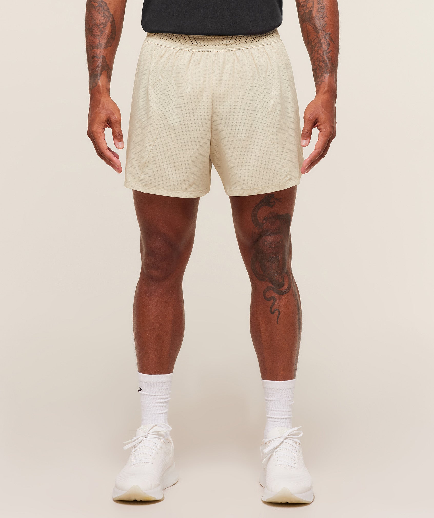 Gymshark Running 5" Shorts - Pebble Grey