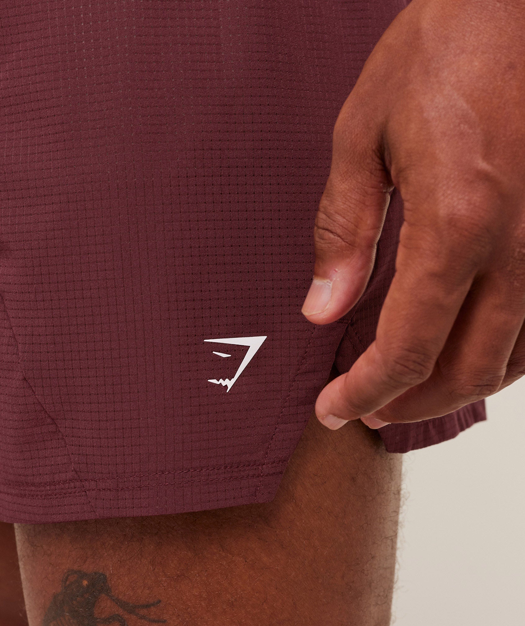 Gymshark Running 5" Shorts - Rich Maroon