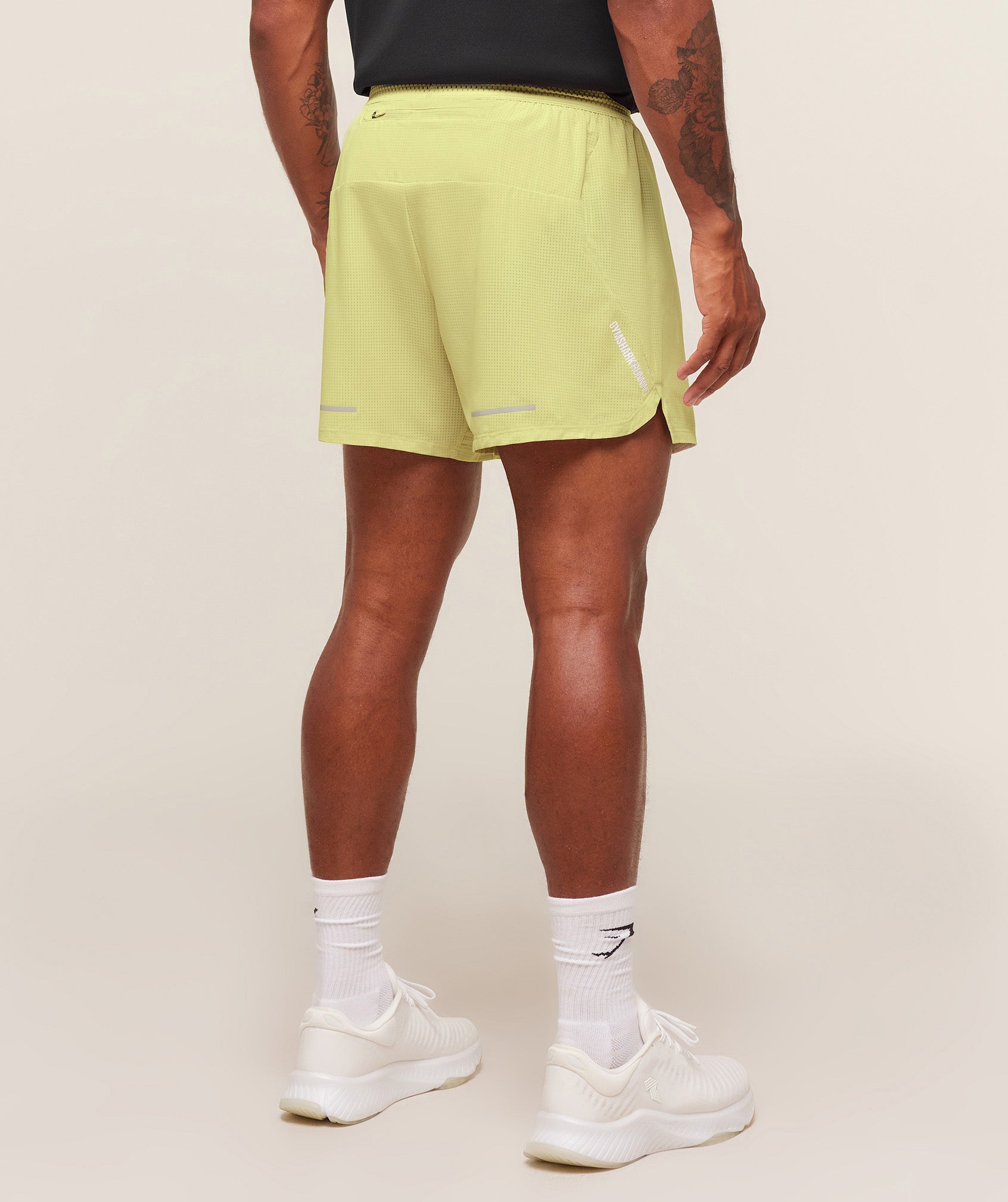 Gymshark Running 5" Shorts - Sorbet Yellow