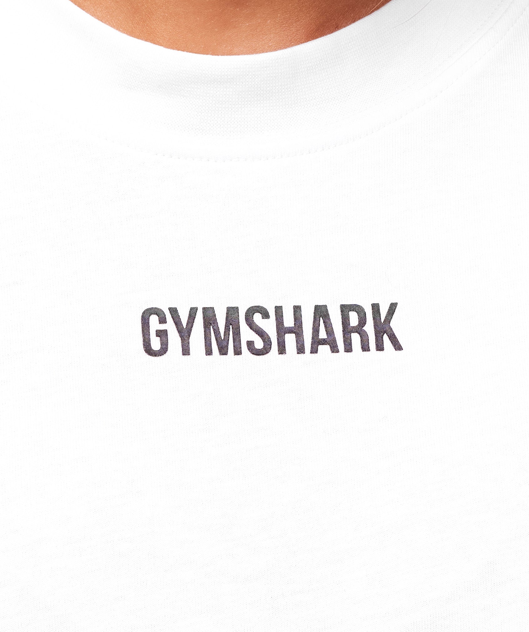 Gymshark Block Oversized T-Shirt - White