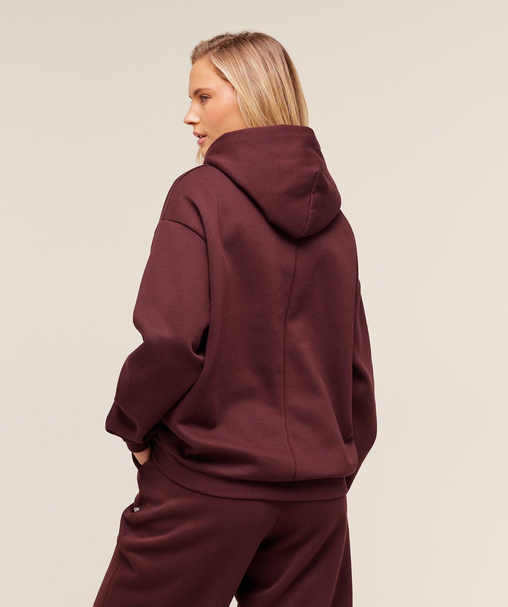 Gymshark Cosy Luxe Hoodie - Rich Maroon