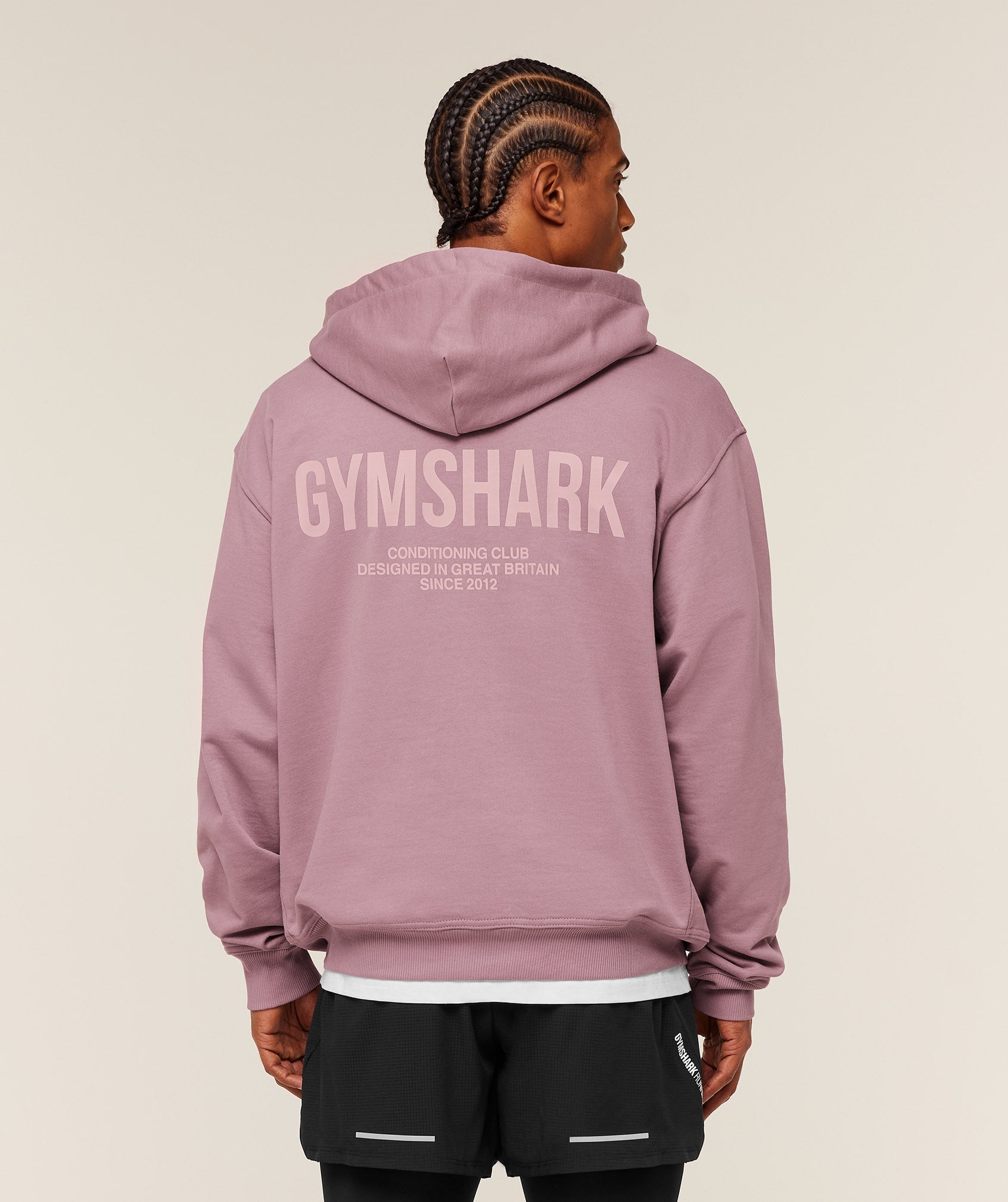 Gymshark Conditioning Club Hoodie - GS Calm Pink/GS Light Pink