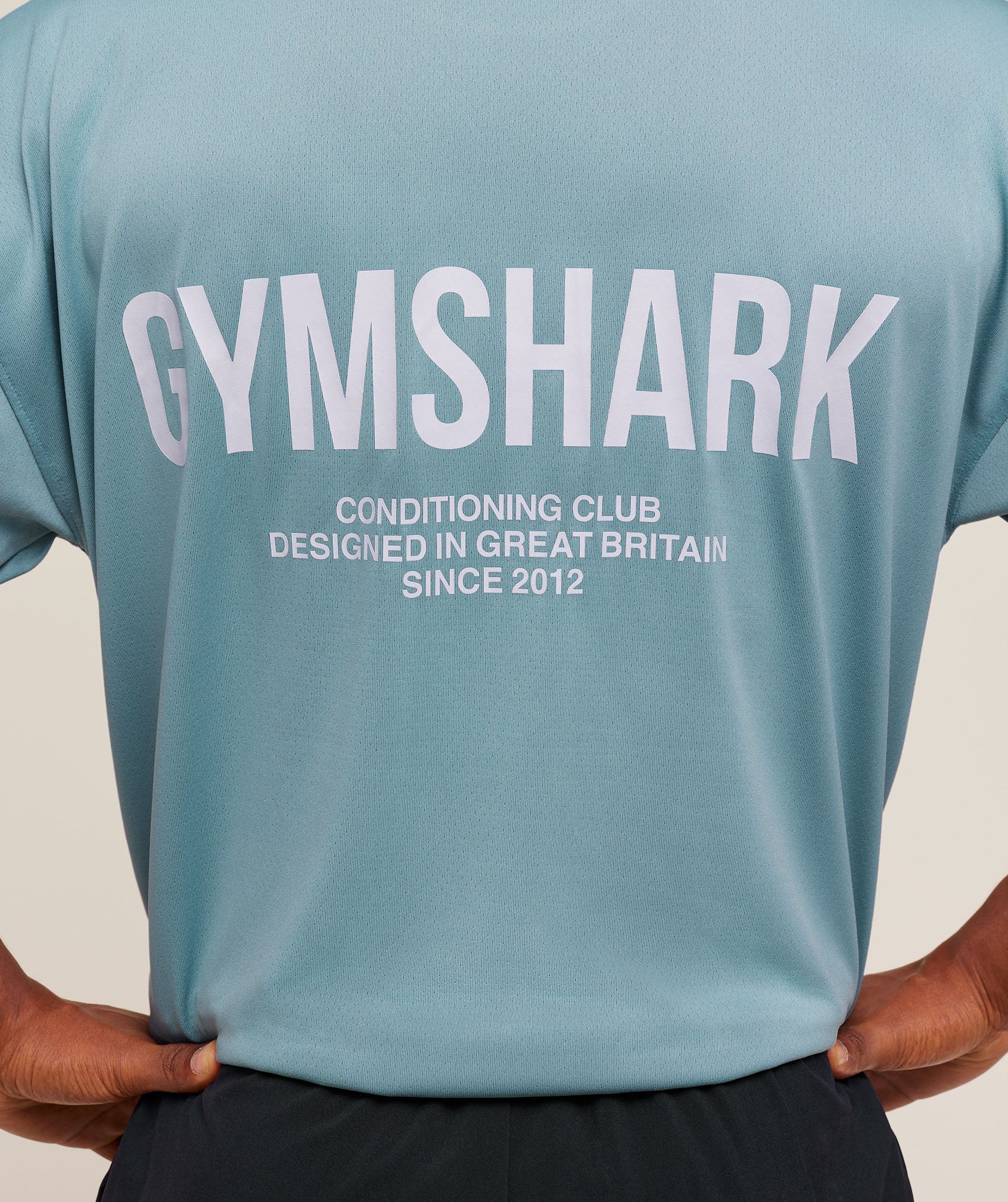 Gymshark Conditioning Club Oversized T-Shirt - Bench Blue