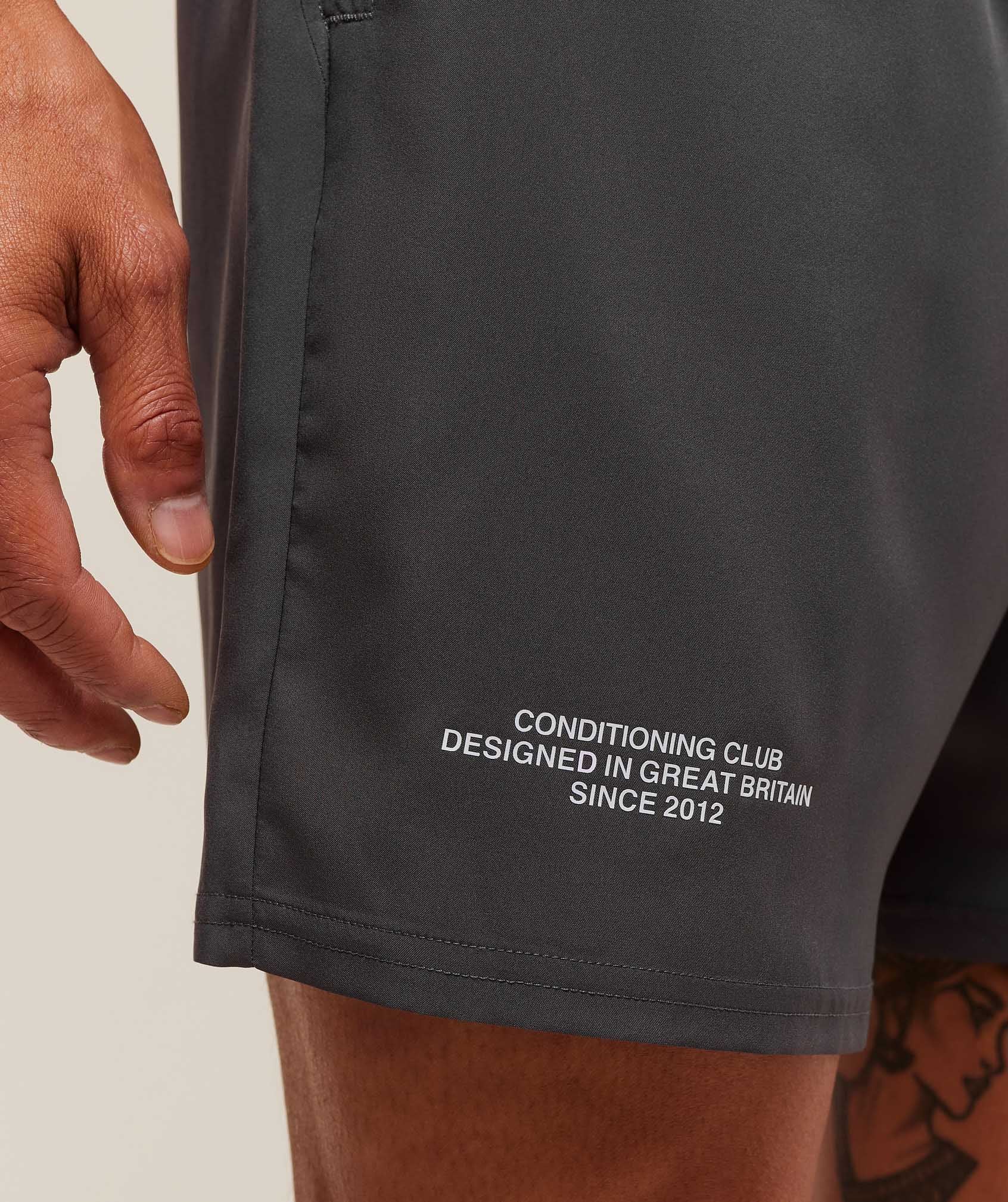 Gymshark Conditioning Club Shorts - Onyx Grey