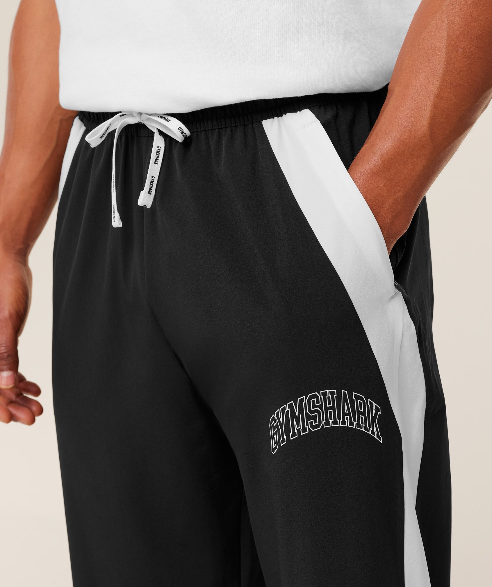 Gymshark Collegiate Tech Pants - GS Black