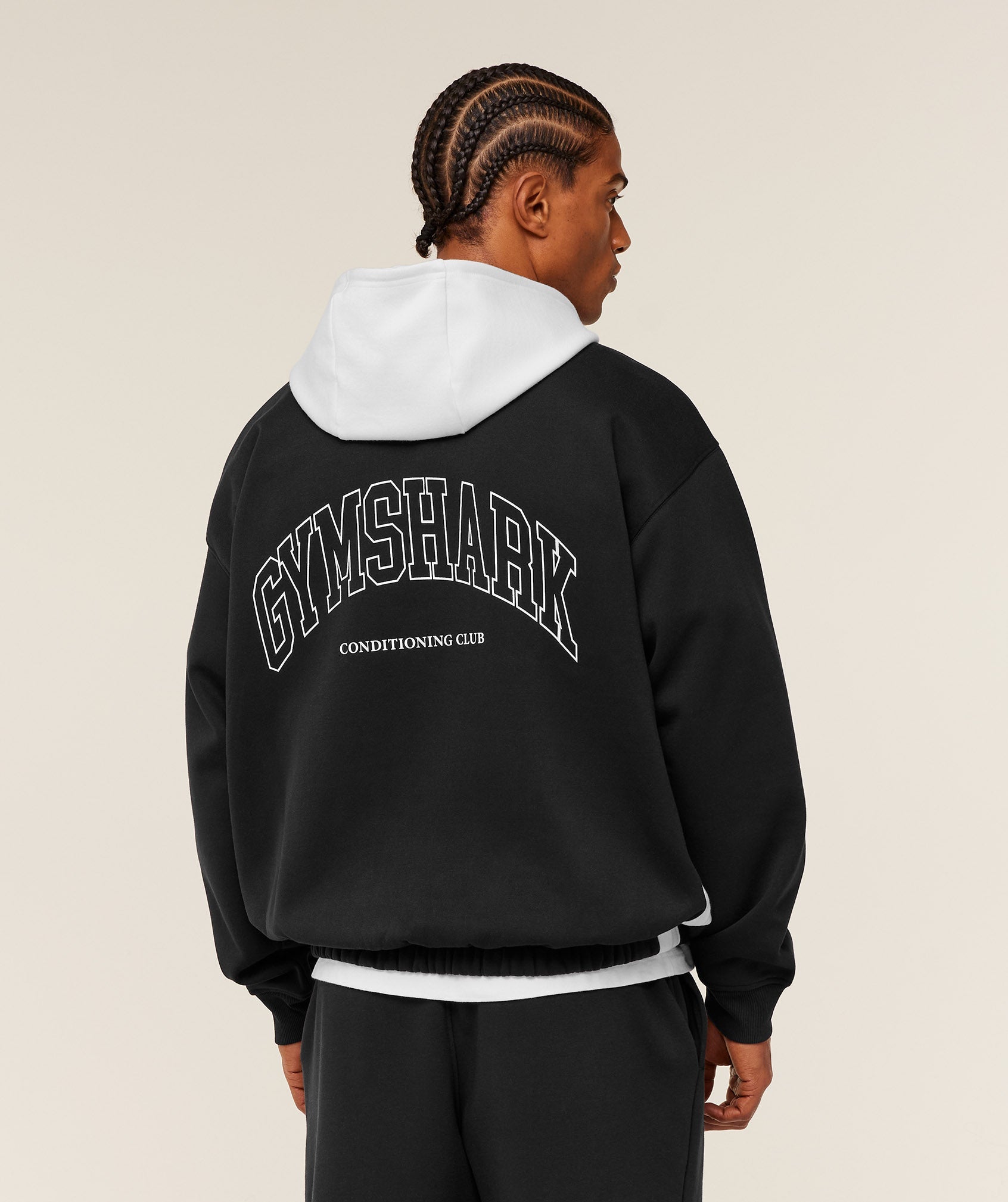 Gymshark Collegiate Tech Hoodie - GS Black