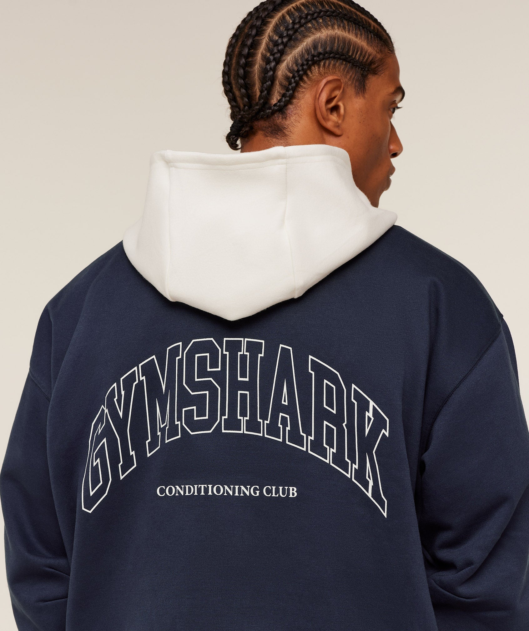Gymshark Collegiate Tech Hoodie - Heavy Blue
