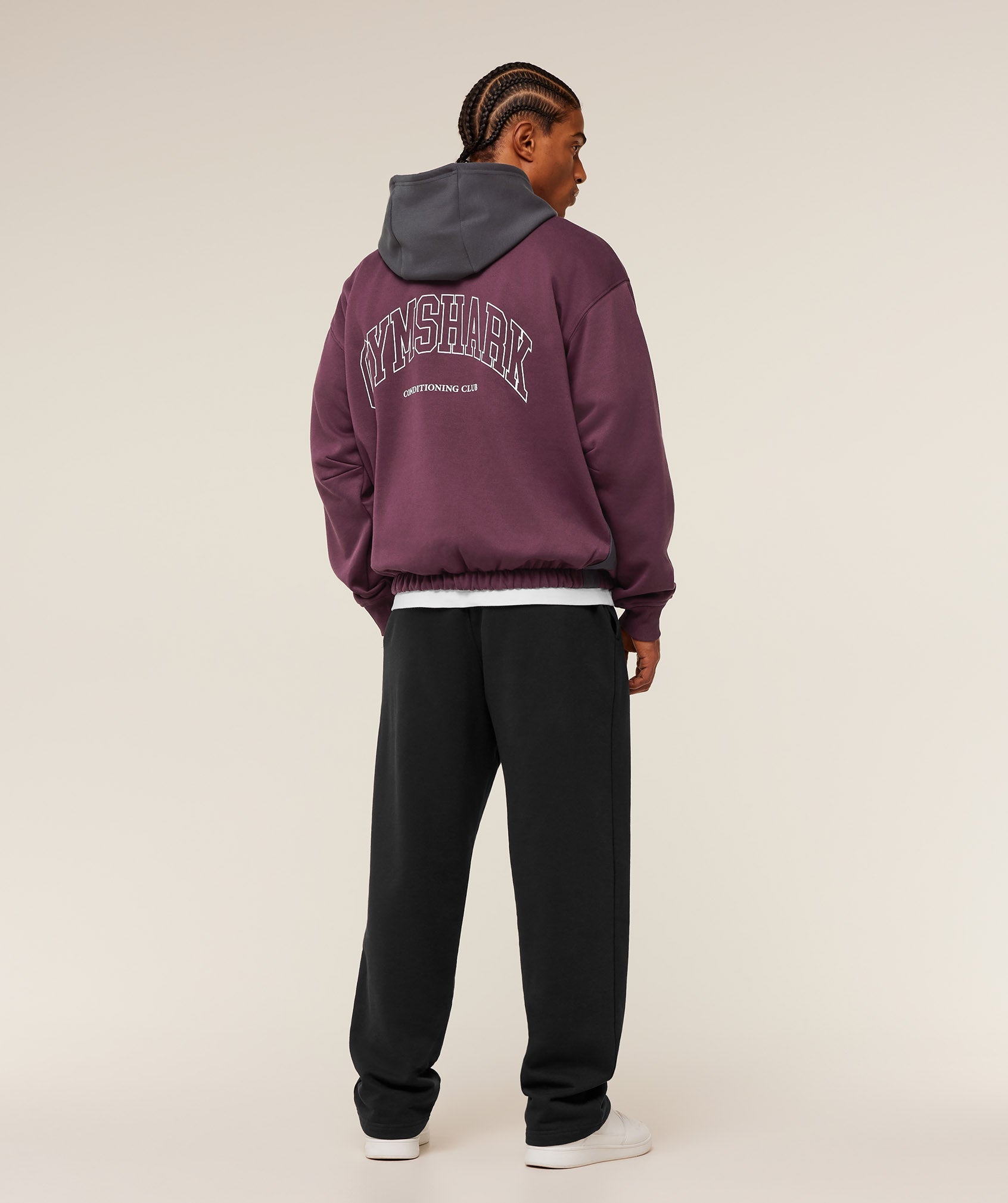 Gymshark Collegiate Tech Hoodie - GS Impact Burgundy