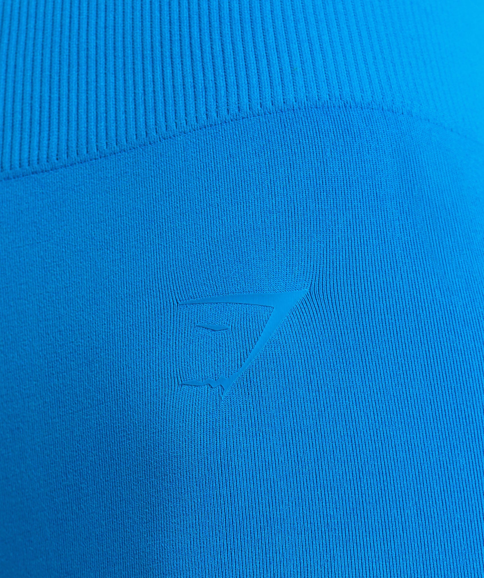 Gymshark Contrast Seamless Leggings - Barbell Blue