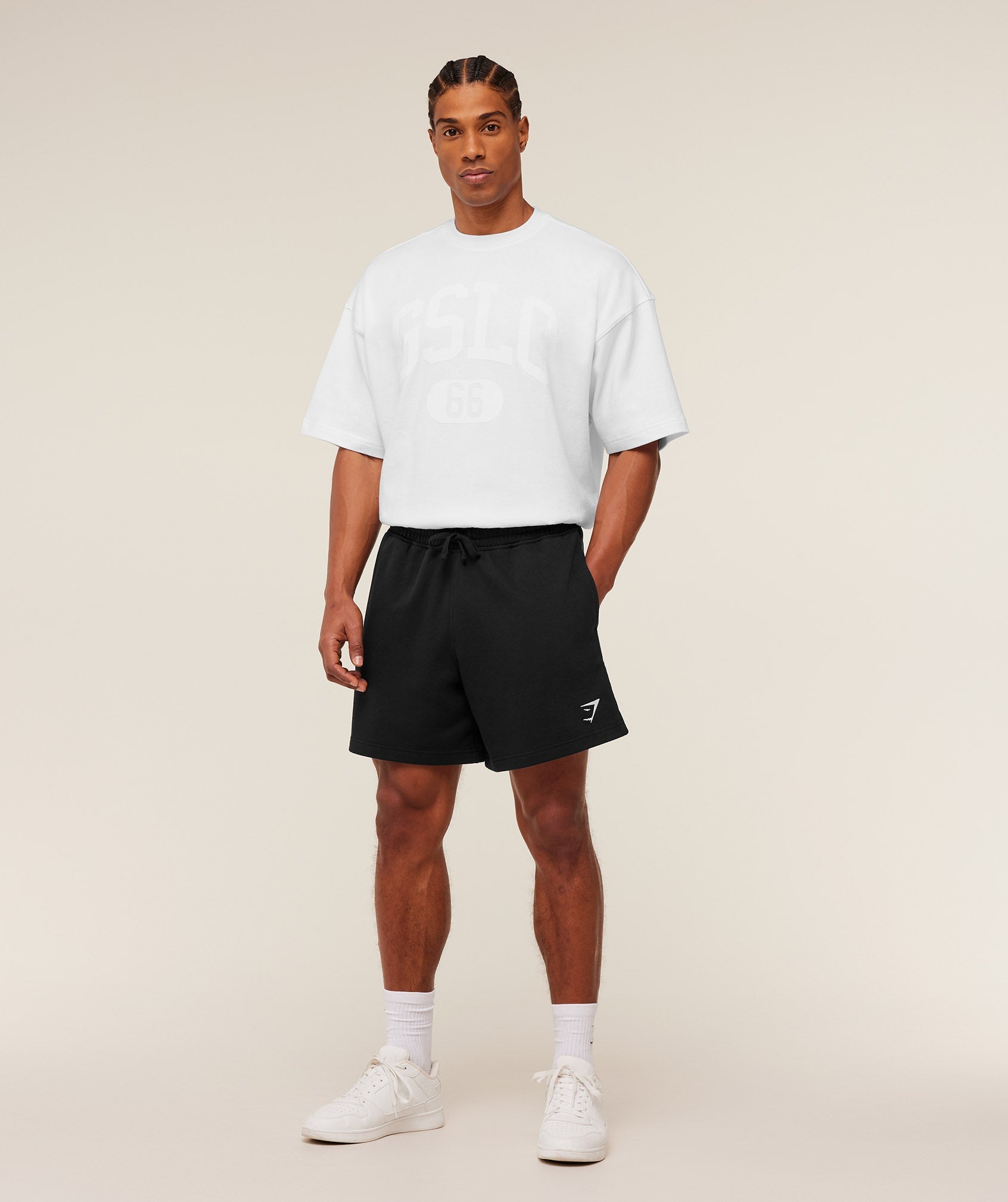 Gymshark Crest Shorts - GS Black