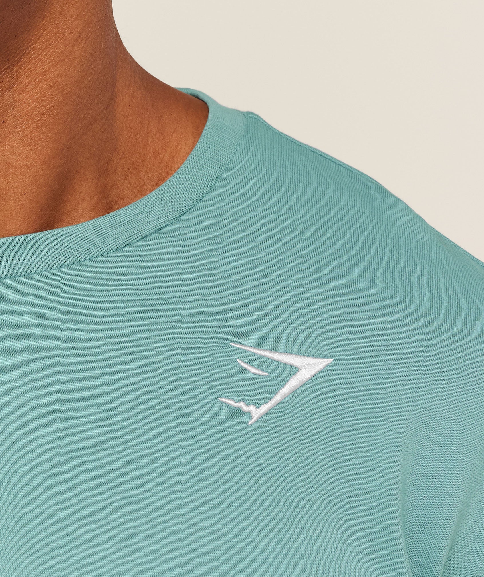Gymshark Crest T-Shirt - GS Storm Blue