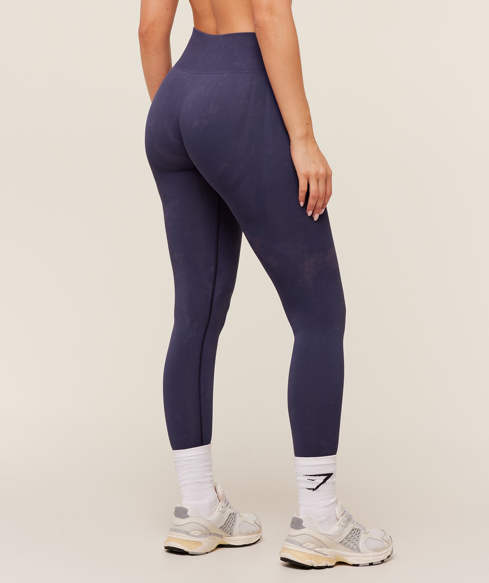 Gymshark Washed Leggings - GS Midnight Purple/WASH
