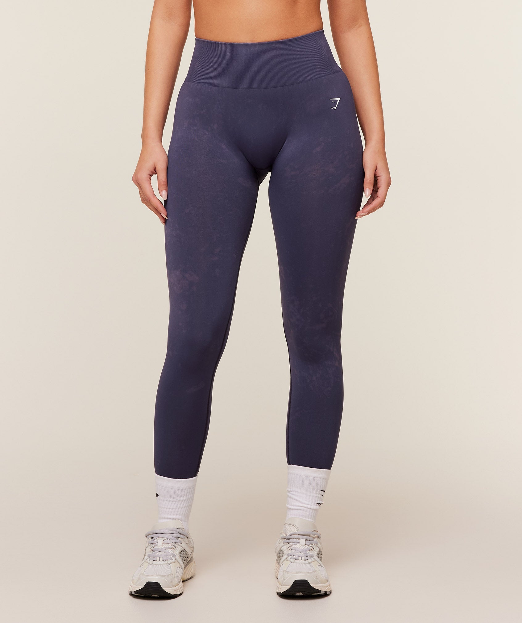 Gymshark Washed Leggings - GS Midnight Purple/WASH
