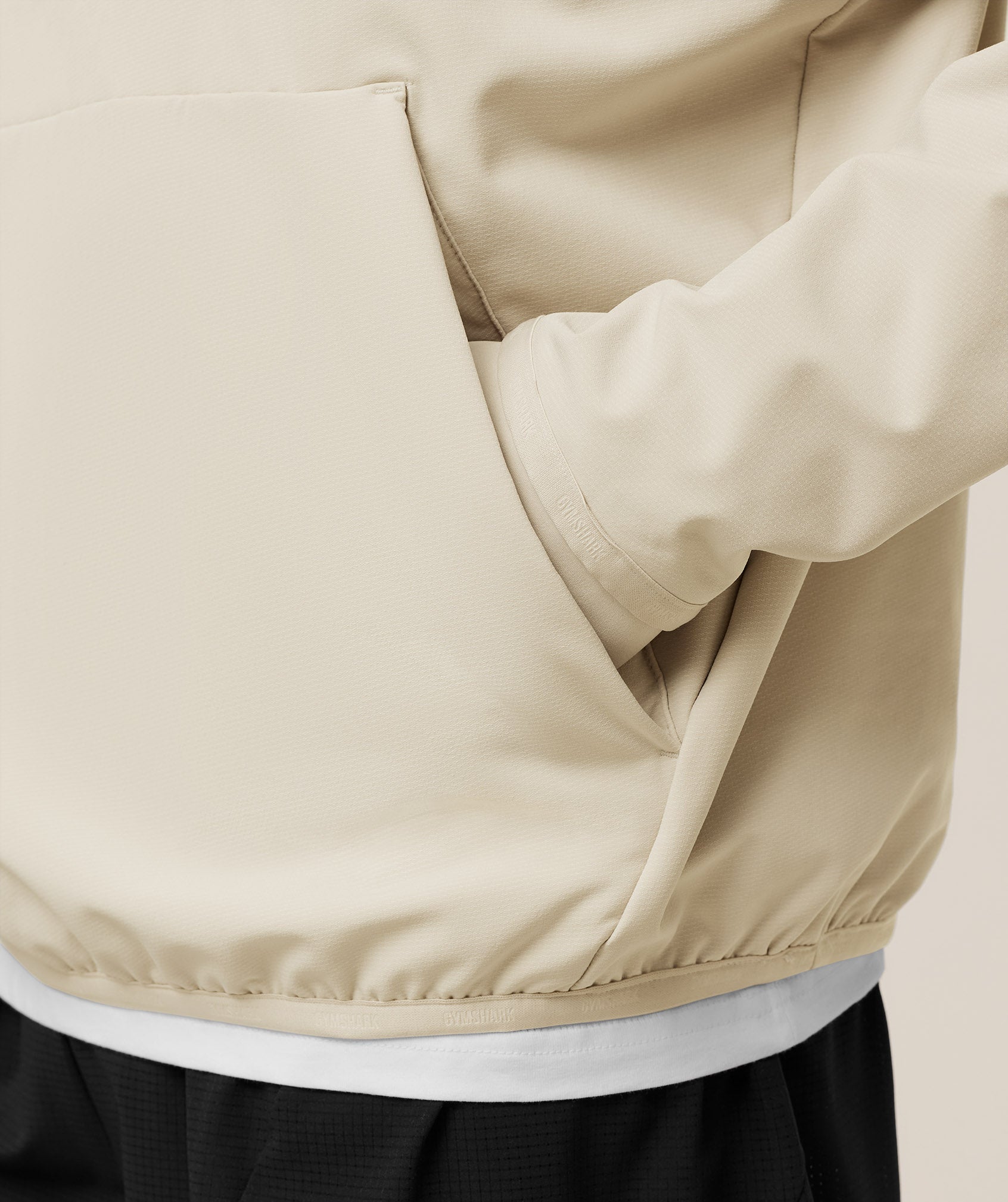 Gymshark Find Your Speed Hoodie - Pebble Grey