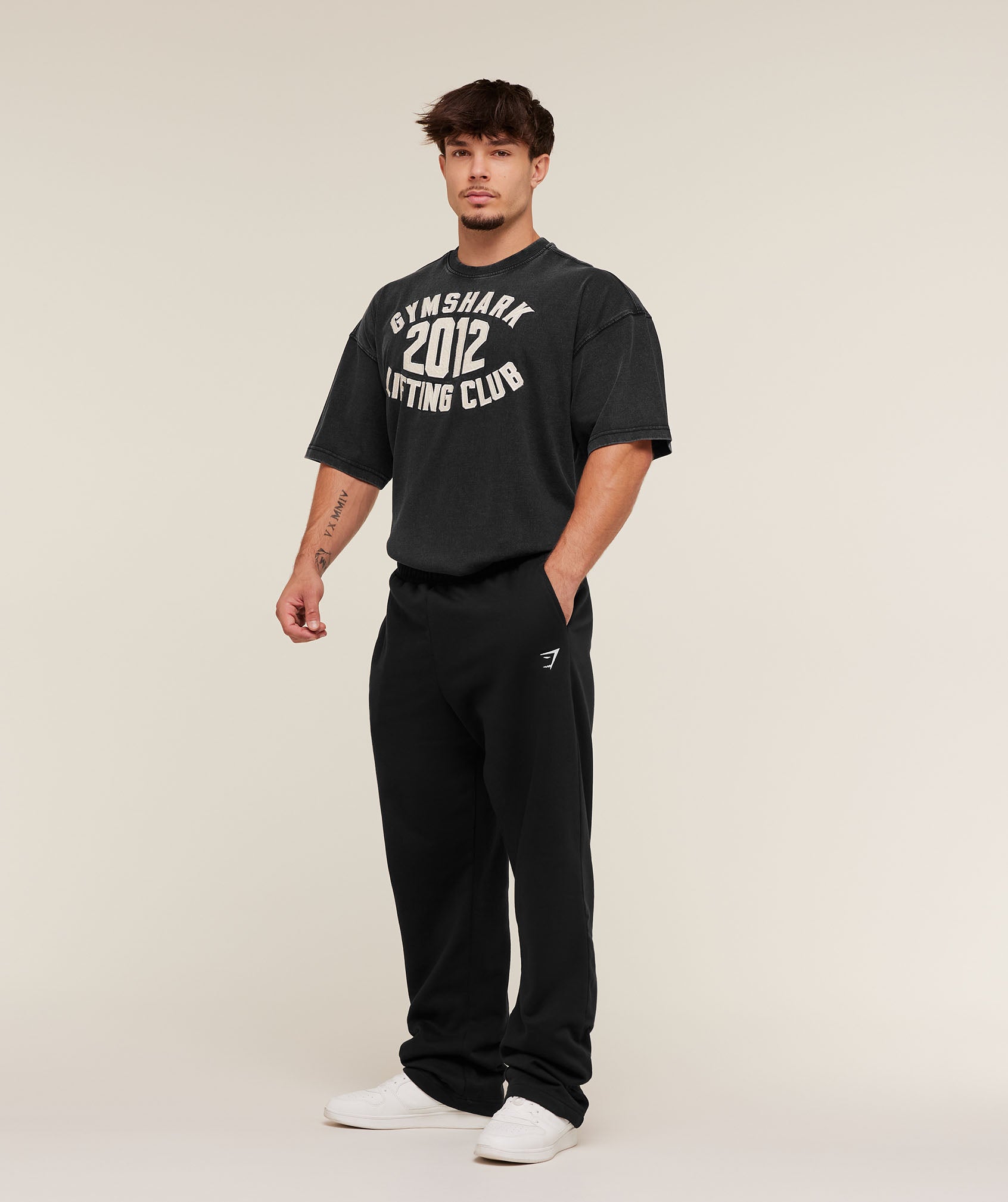 Gymshark 2012 Lifting Club T-Shirt - Black