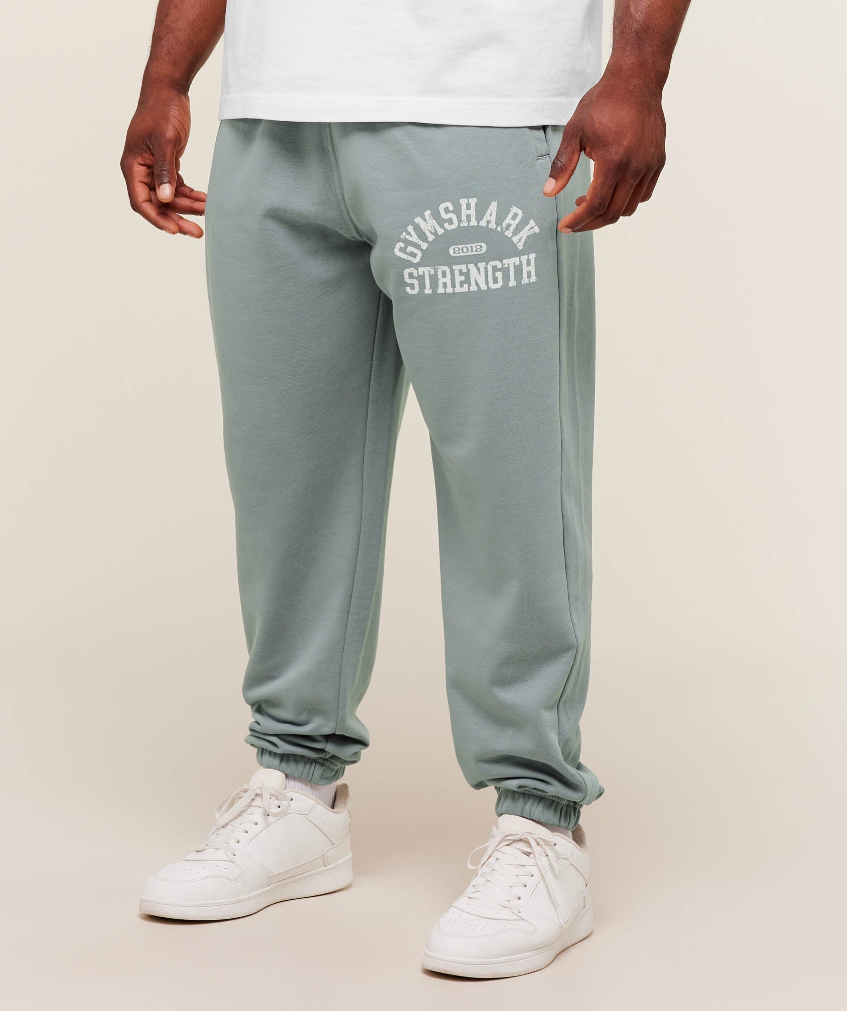 Gymshark 2012 Strength Joggers - Denim Grey