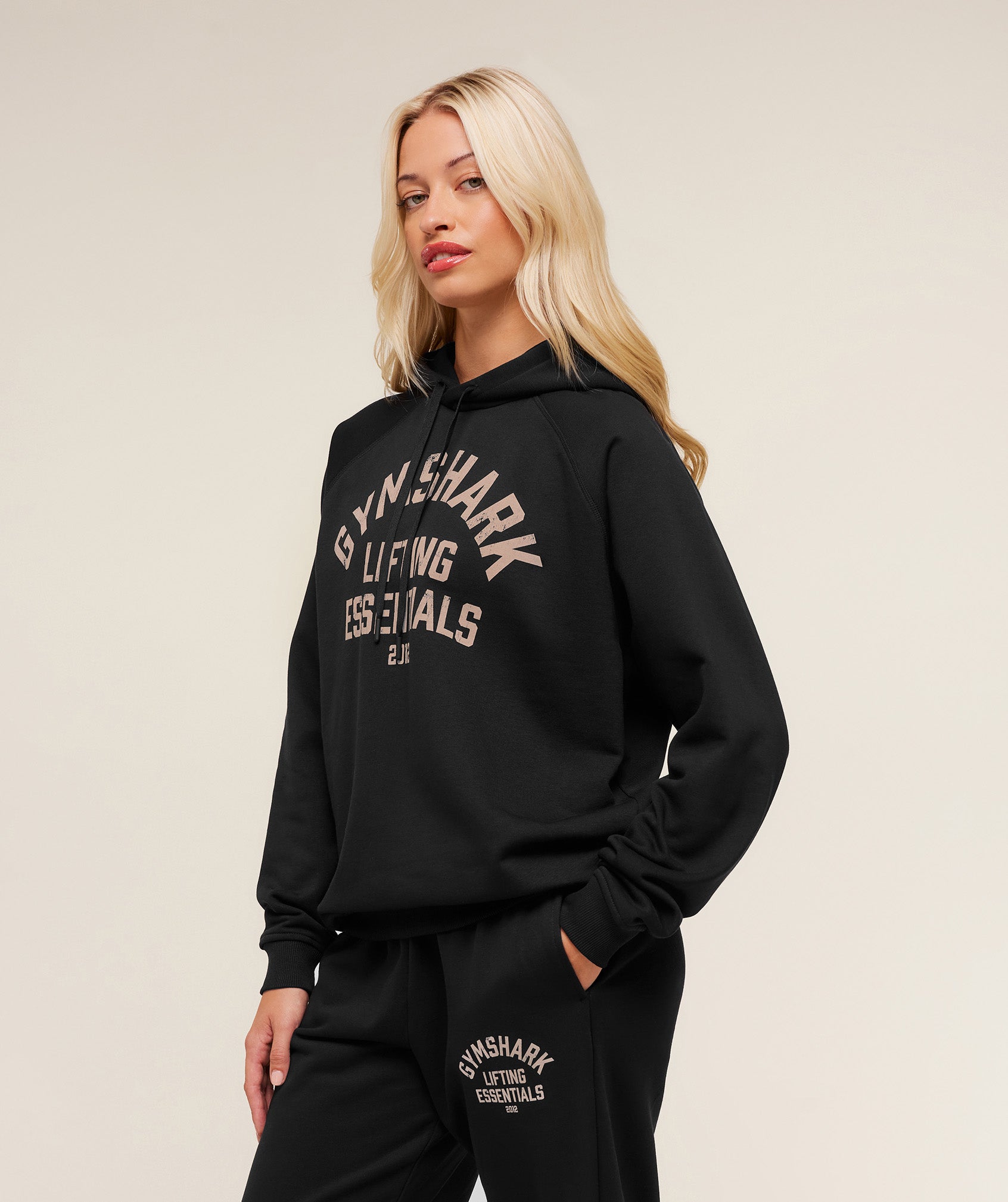 Gymshark Lifting Essentials Hoodie - Black