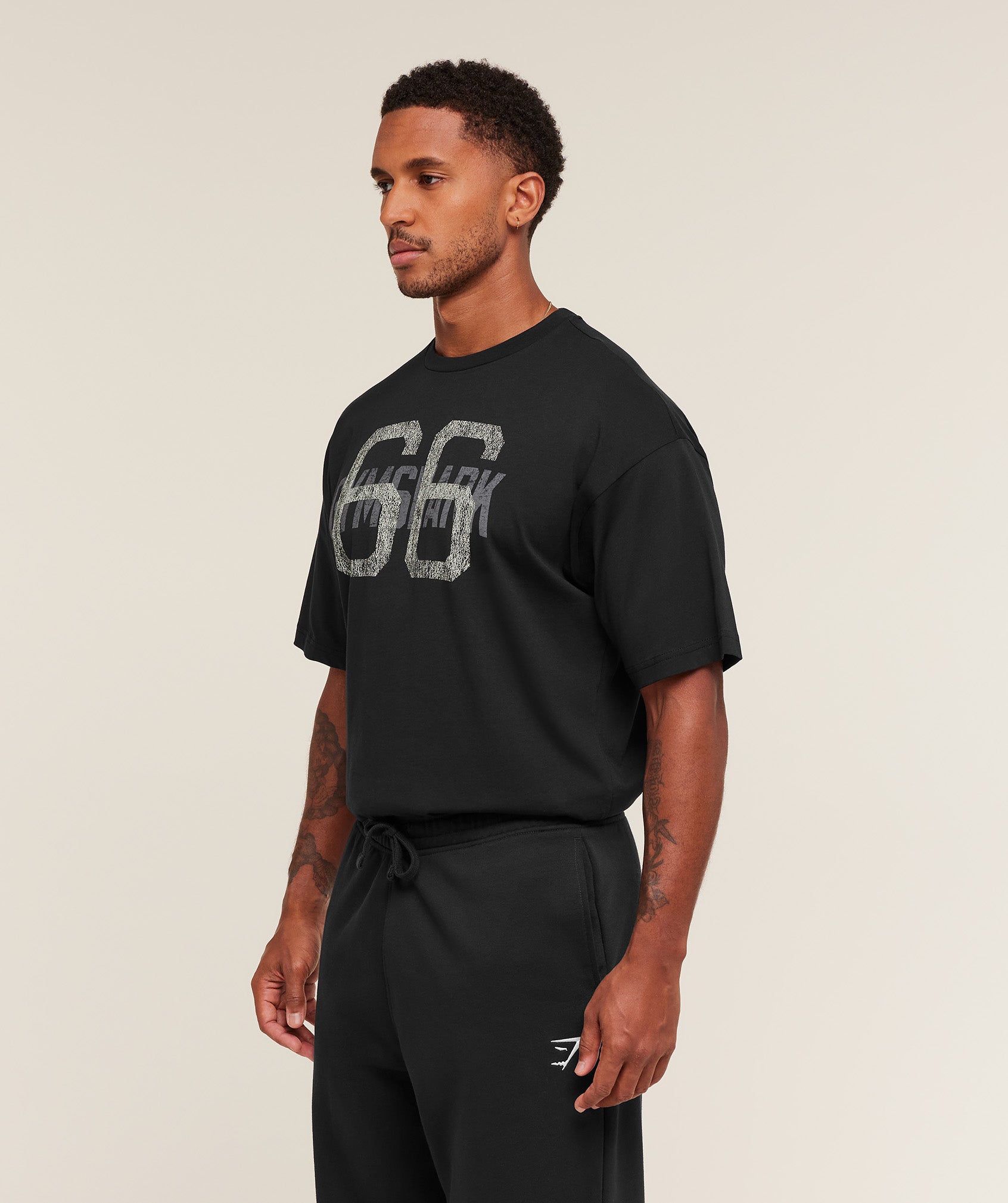 Gymshark GS66 T-Shirt - Black