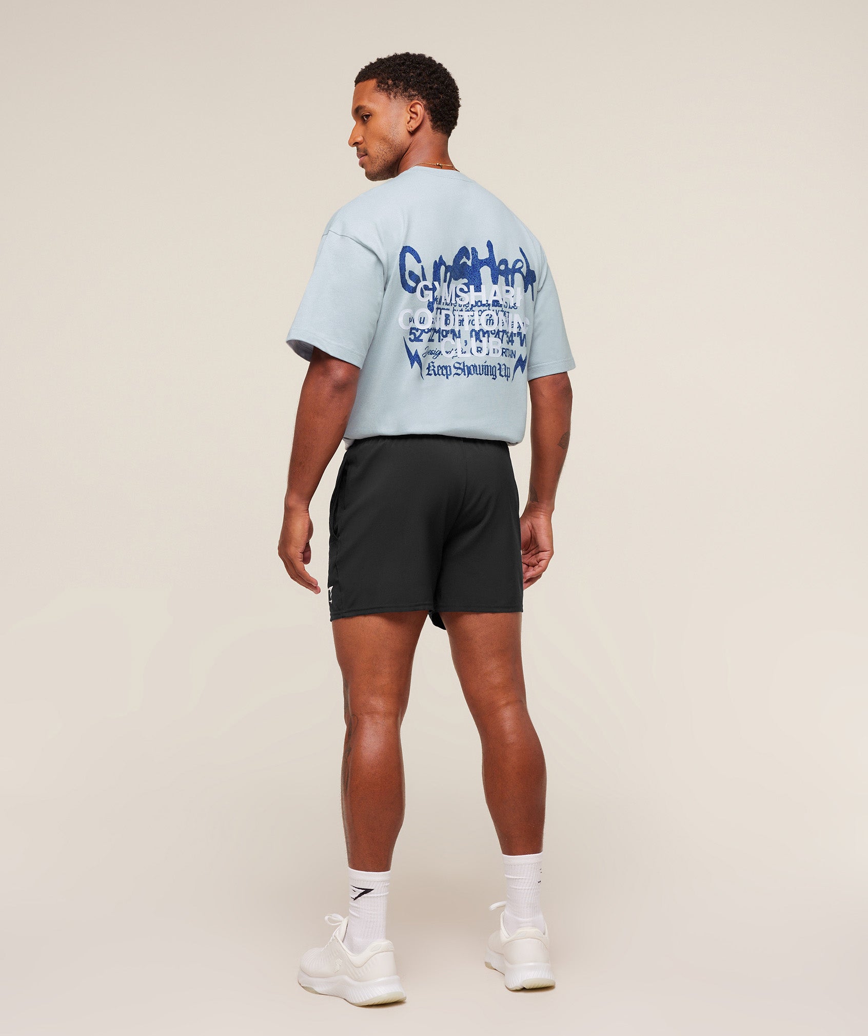 Gymshark GSCC T-Shirt - Smoke Blue