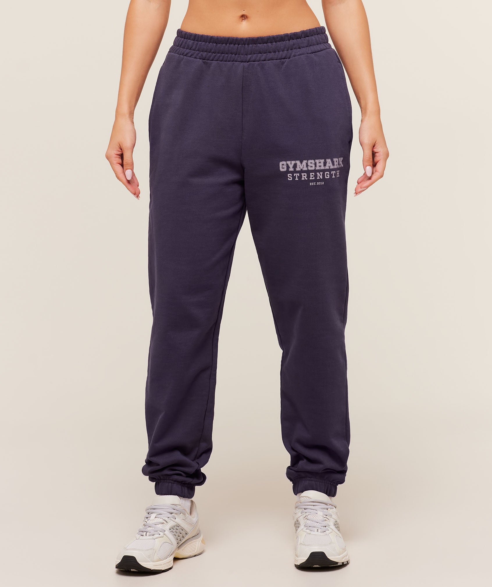 Gymshark Gymshark Strength Graphic Joggers - Midnight Purple